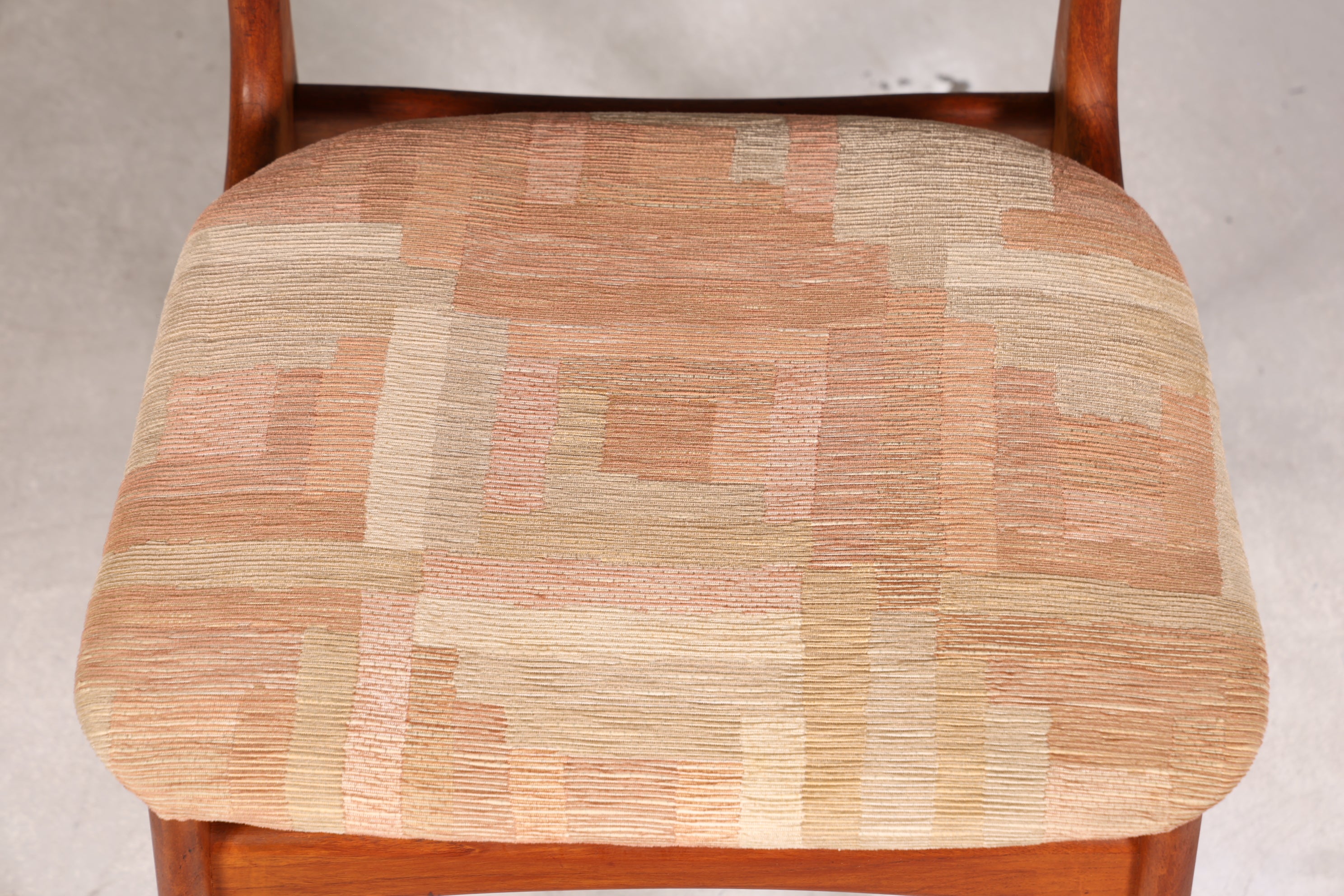 Stilvoller Original "Schiønning & Elgaard" Stuhl Mid Century Danish Teak Holz Esszimmer Stuhl Sekretär Stuhl 2 von 3