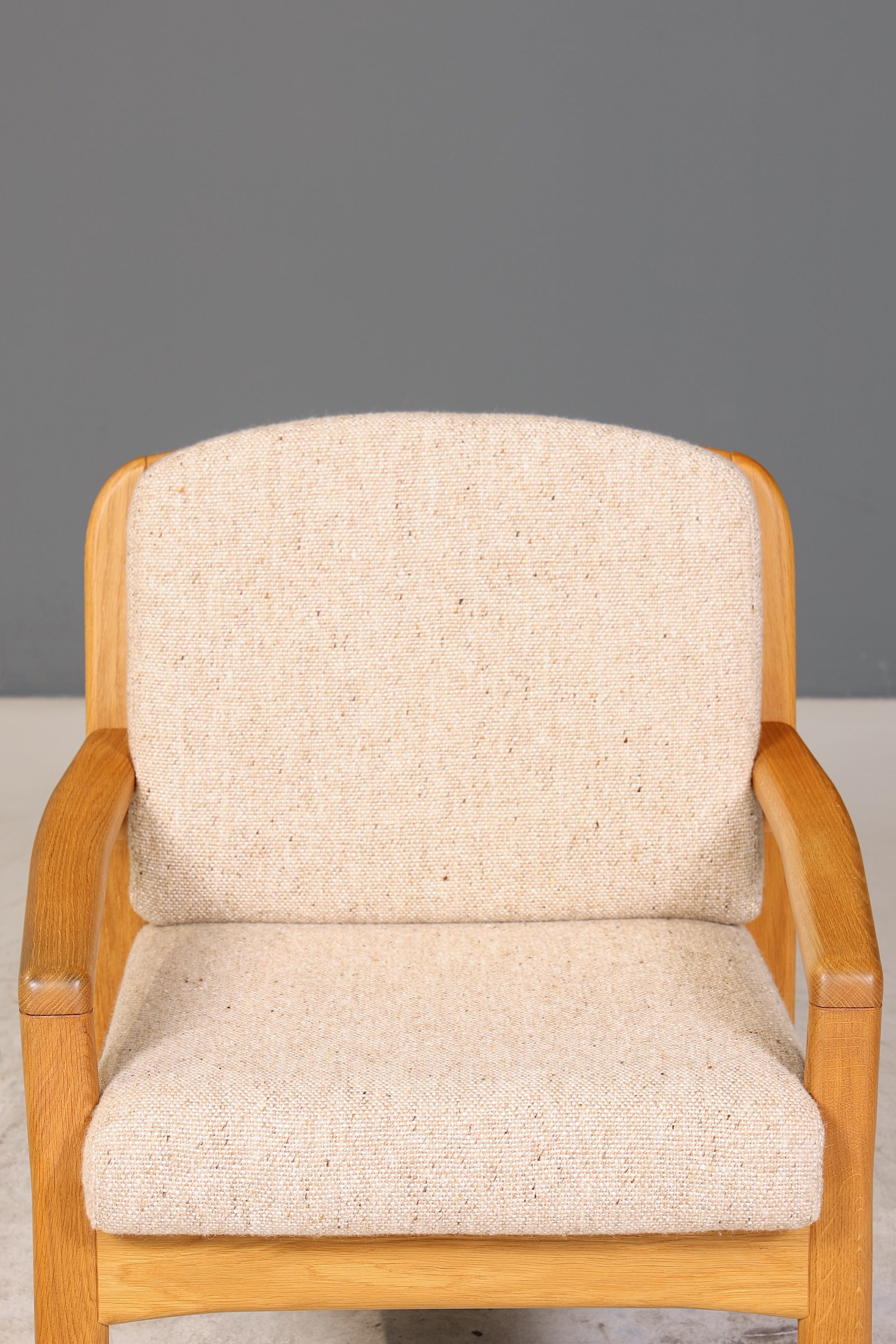 Wunderschöner Original Dyrlund Sessel Mid Century Armlehnsessel echt Holz Lounge Chair