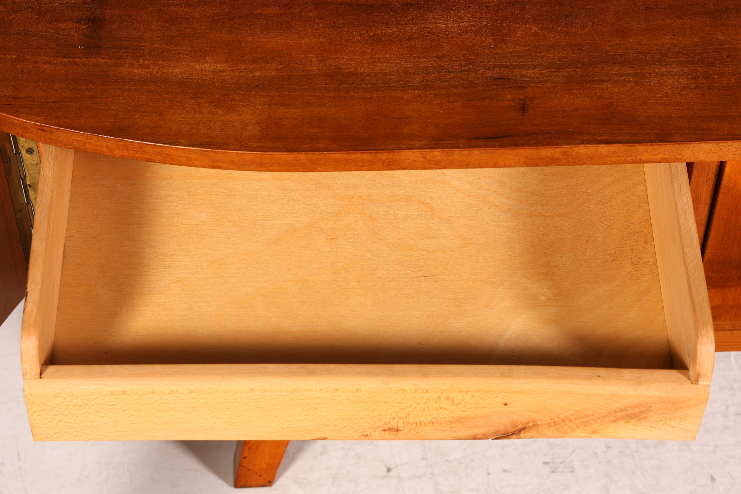 G134 Finish Mid Century Sideboard Vintage TV Kommode 60s Schrank Longboard Retro Lowboard