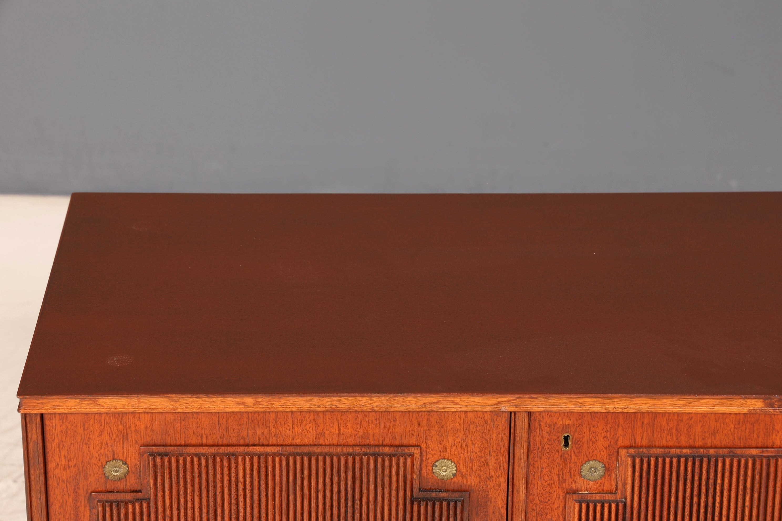 Wunderschönes Englisches Sideboard Mahagoni Schrank Antik 60s Buffetschrank TV Sideboard