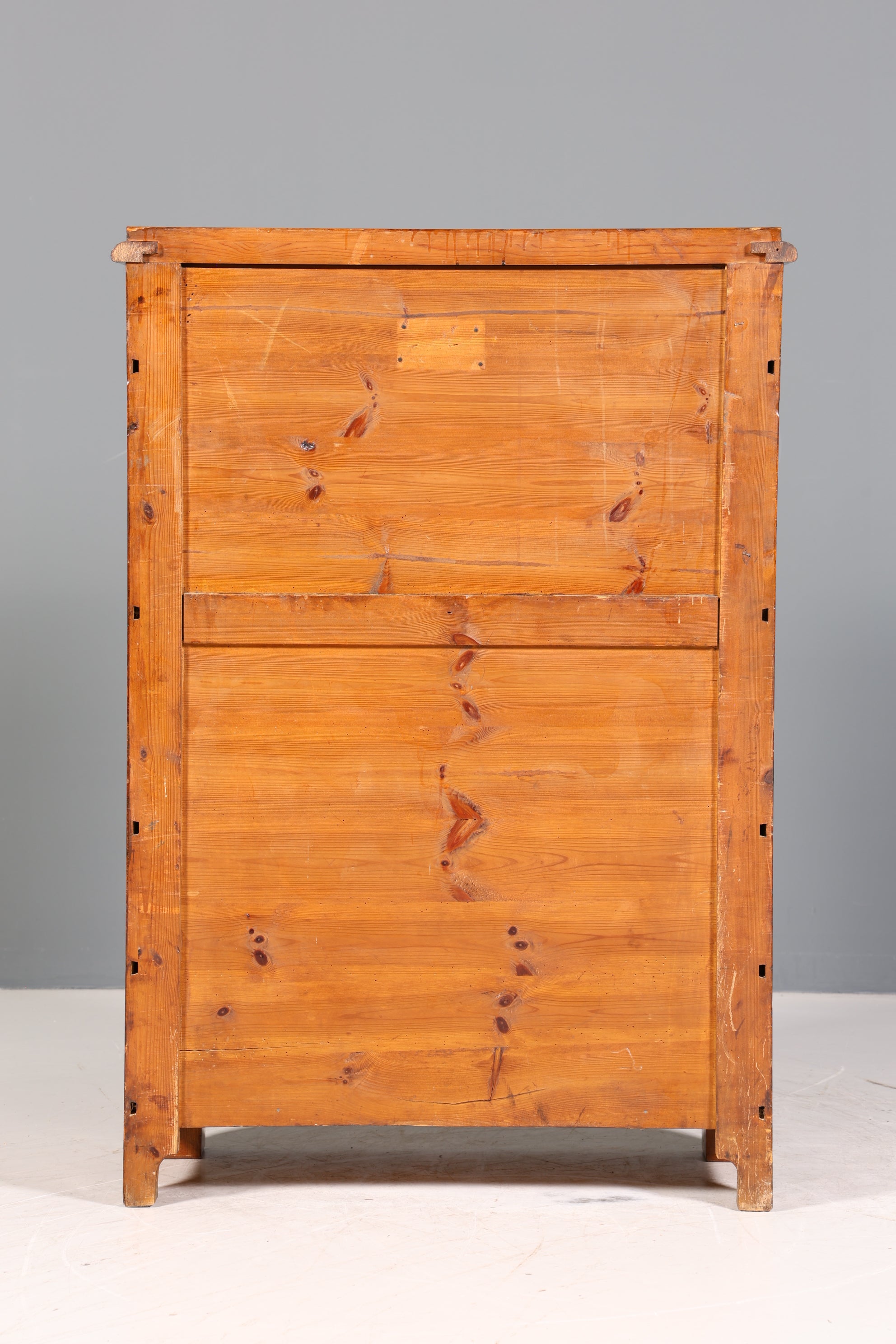 Edler Gründerzeit Sekretär Vertiko Highboard Louis Philippe Kommode Sekretär Schrank um 1880