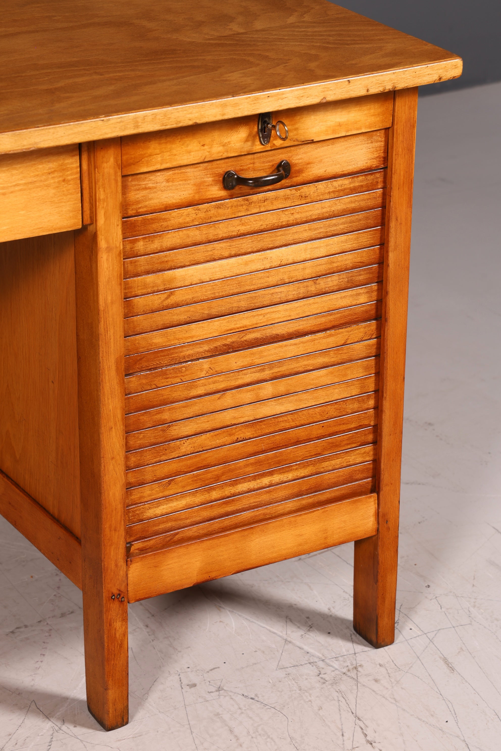 G148 Finish cm Wunderschöner Mid Century Schreibtisch Danish Design Bürotisch 60er Jahre Office Table