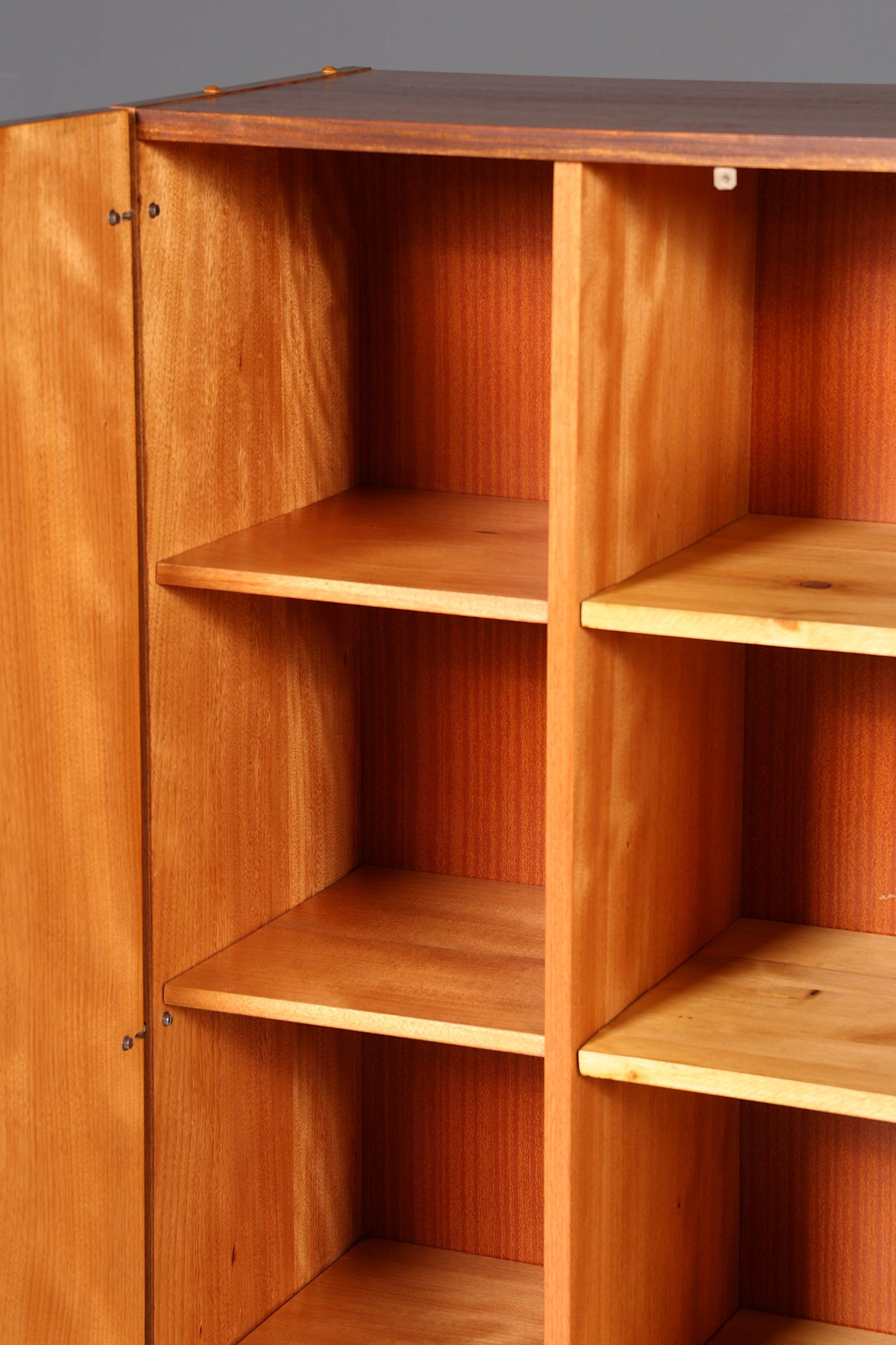 Stunning mid-century wardrobe, vintage cabinet, retro linen cupboard, hallway wardrobe, 1960s wood