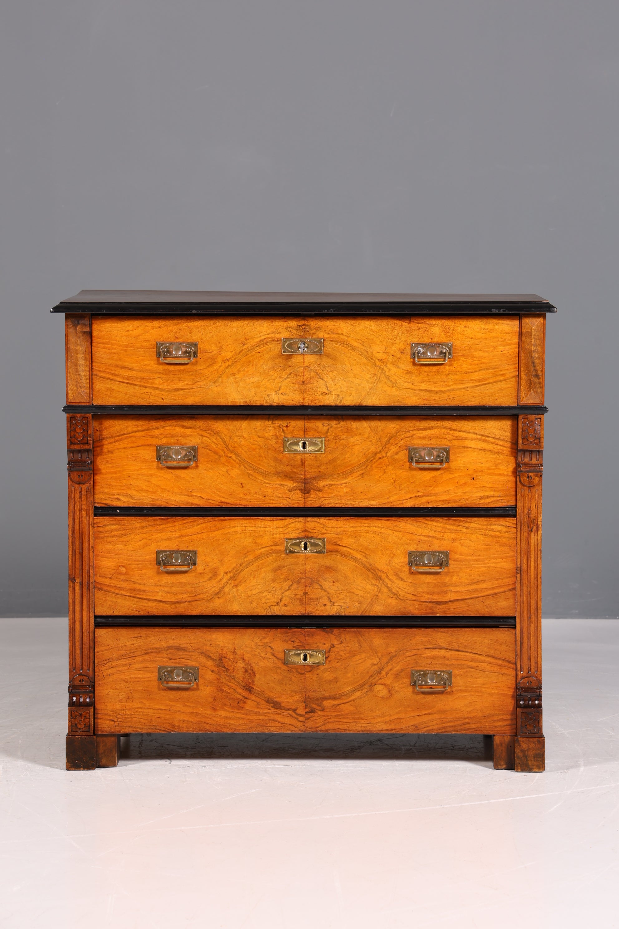 Wunderschöne Gründerzeit Kommode Jugendstil Vertiko Antik Kommode Schubladenkommode