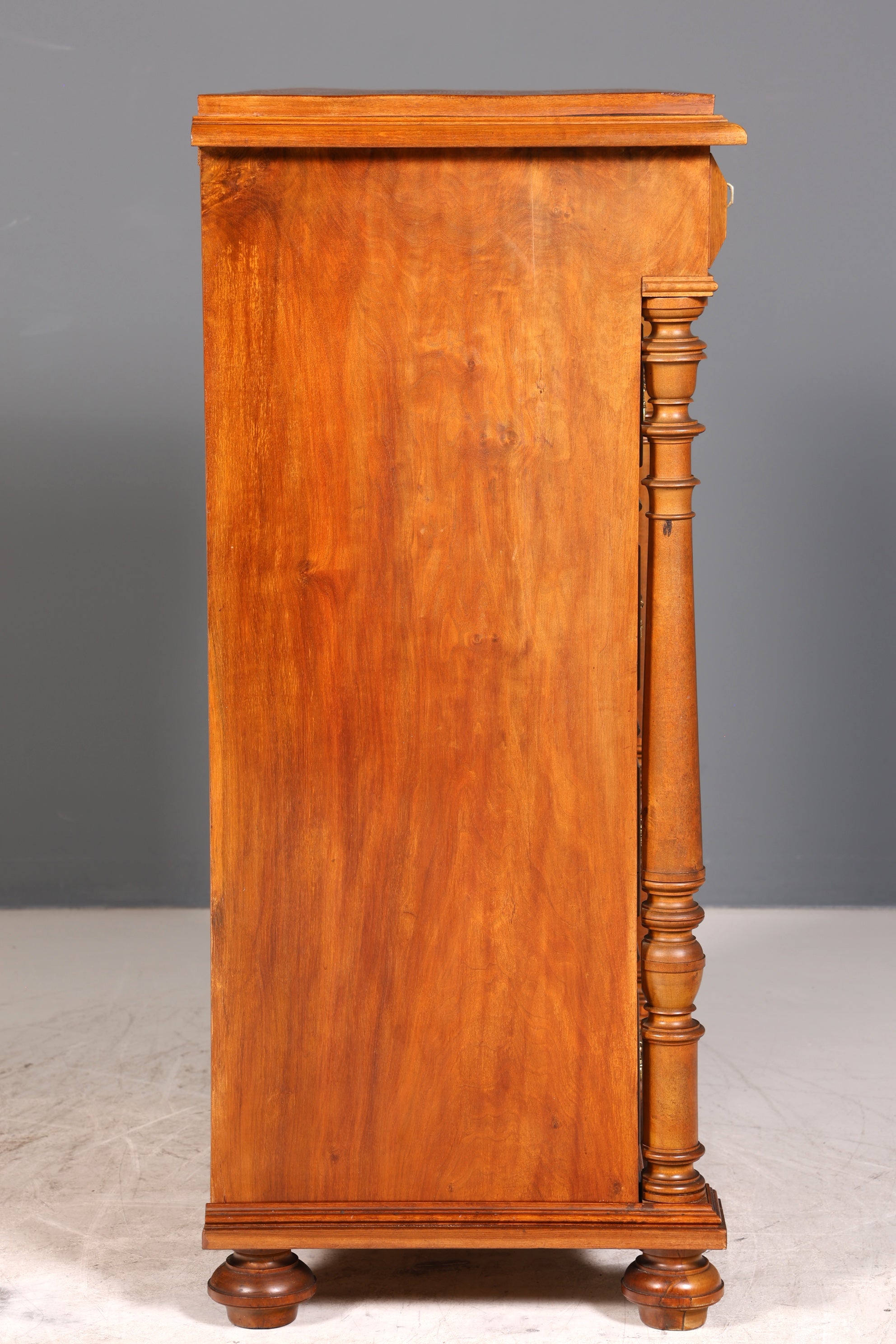 Wunderschönes Gründerzeit Vertiko Louis Philippe Kommode um 1880 Schubladenkommode Chiffoniere