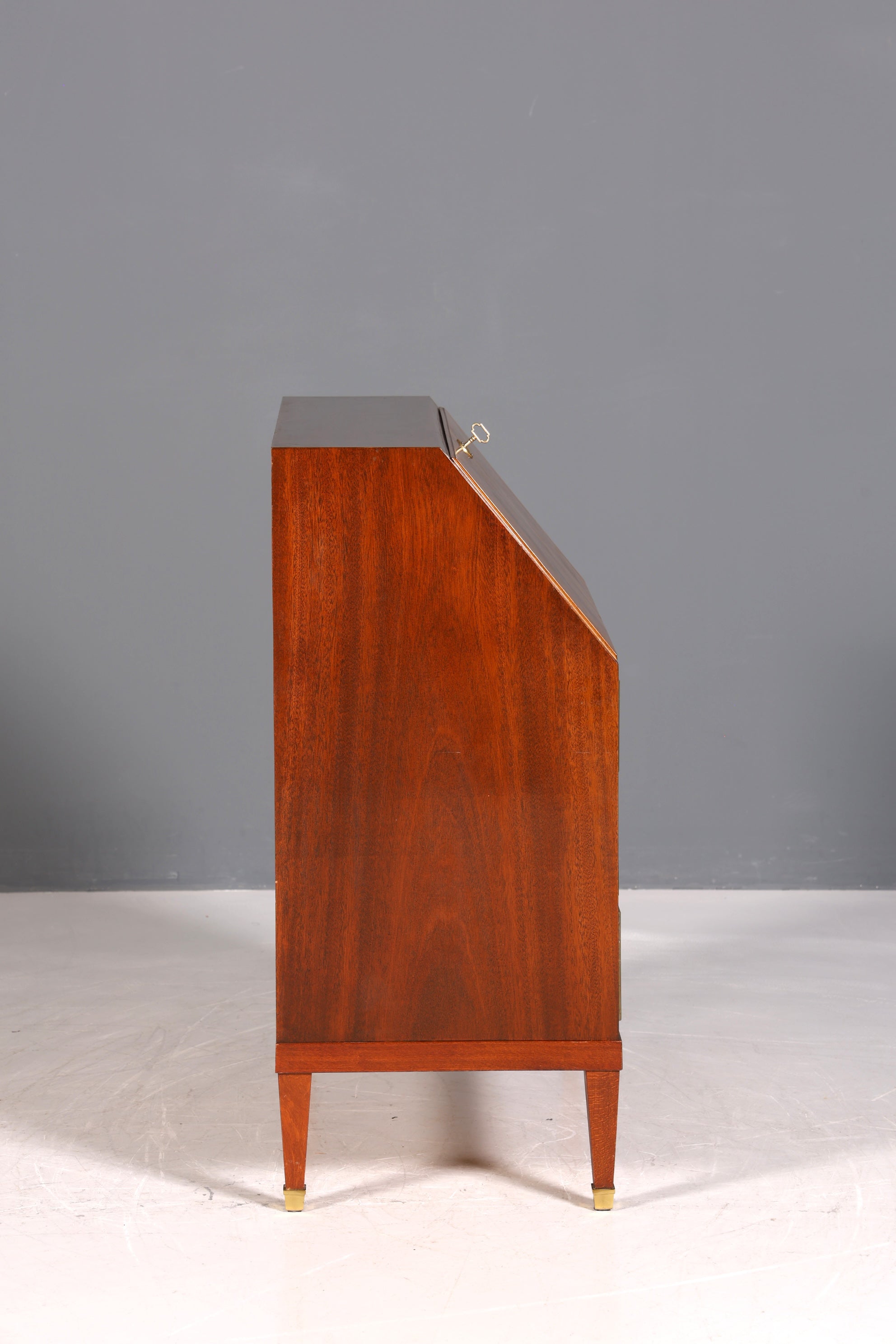 Stilvoller Sekretär im Englischen Stil Büro Kommode Schreibkommode Sekretär Kommode