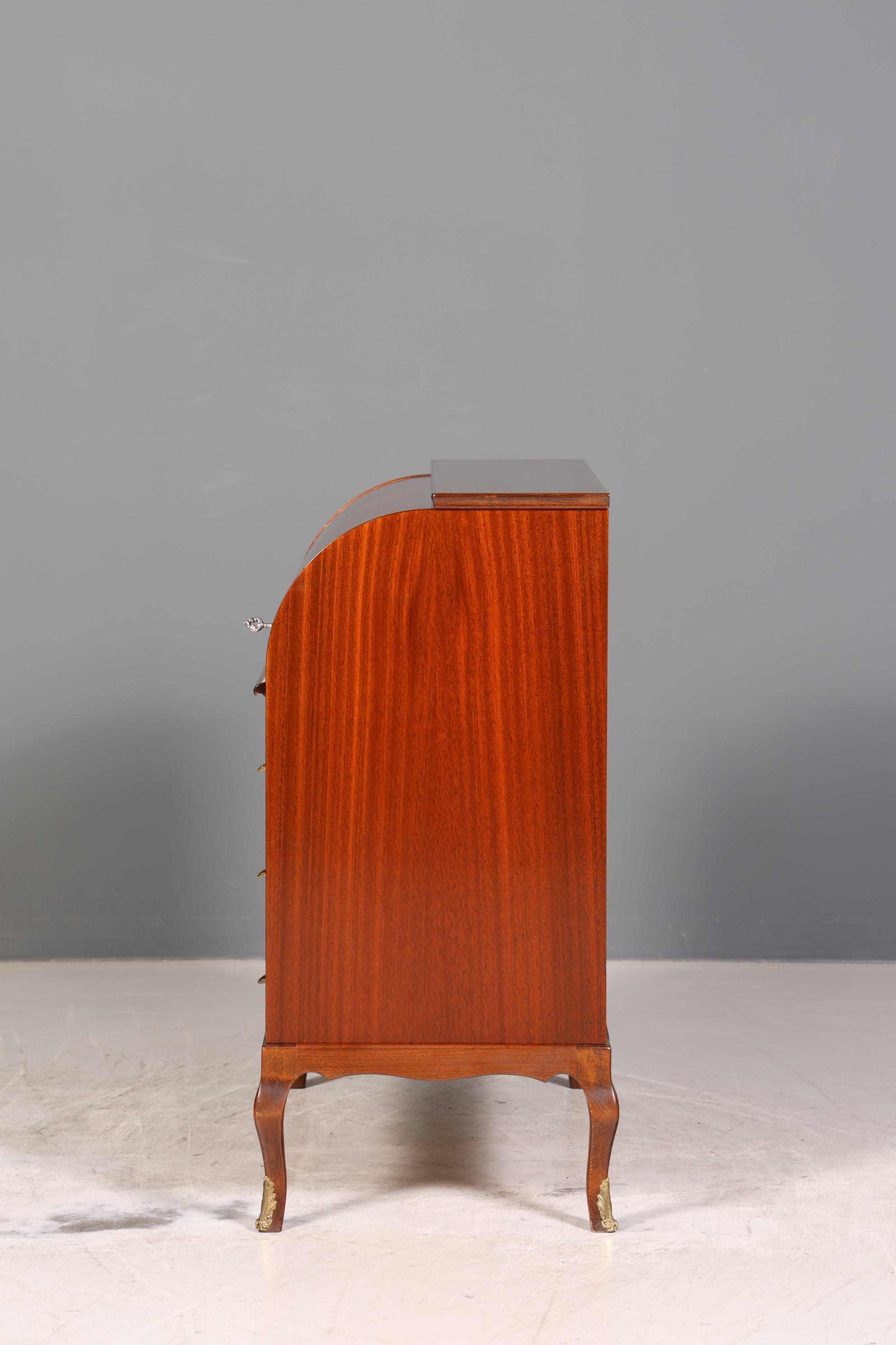 Stilvoller Rollladensekretär im Barock Stil Büro Kommode Sekretär Schreibkommode Schreibtisch