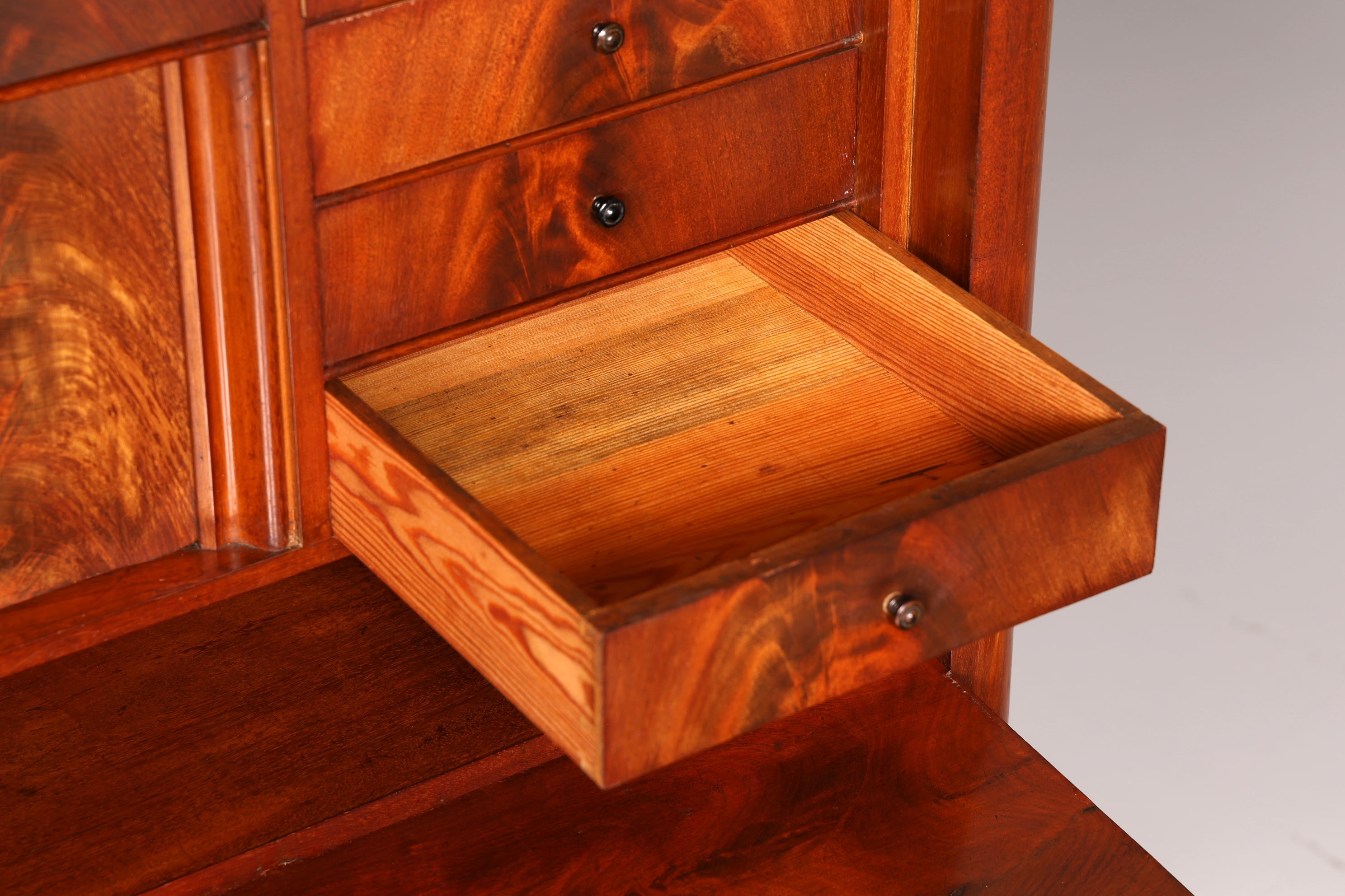 Traumhafter Louis Philippe Sekretär Vertiko Gründerzeit Kommode Schubladenkommode Antik Chiffoniere