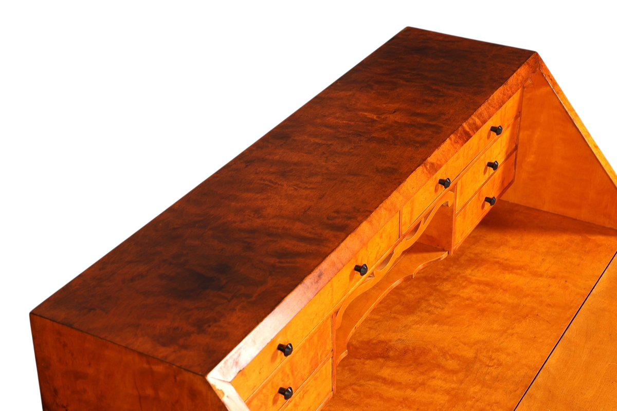 Wunderschöner Sekretär um 1930 Büro Kommode Kirschholz Sekretär Schreibtisch Kommode