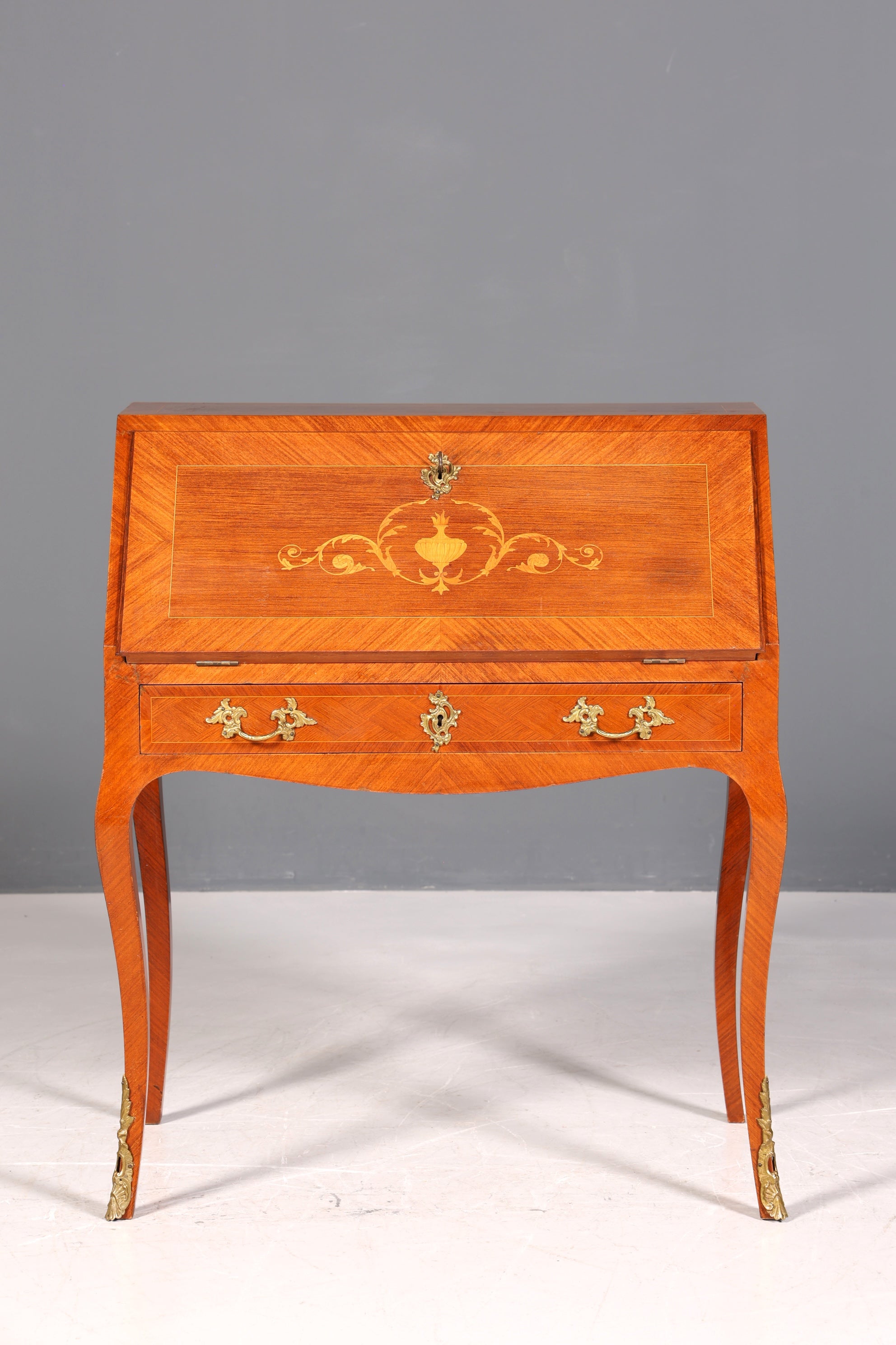 Wunderschöner Sekretär im Barock Stil Büro Kommode Schreibkommode Schreibtisch