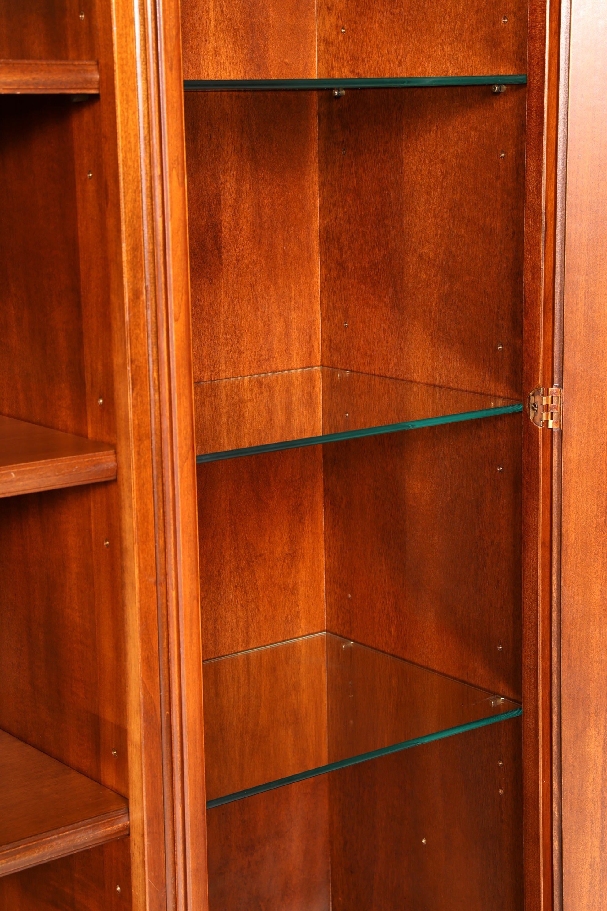 Wunderschöner Original Selva Bücherschrank Bücherregal Vitrine Regal Bibliothek Made in Italy Vintage