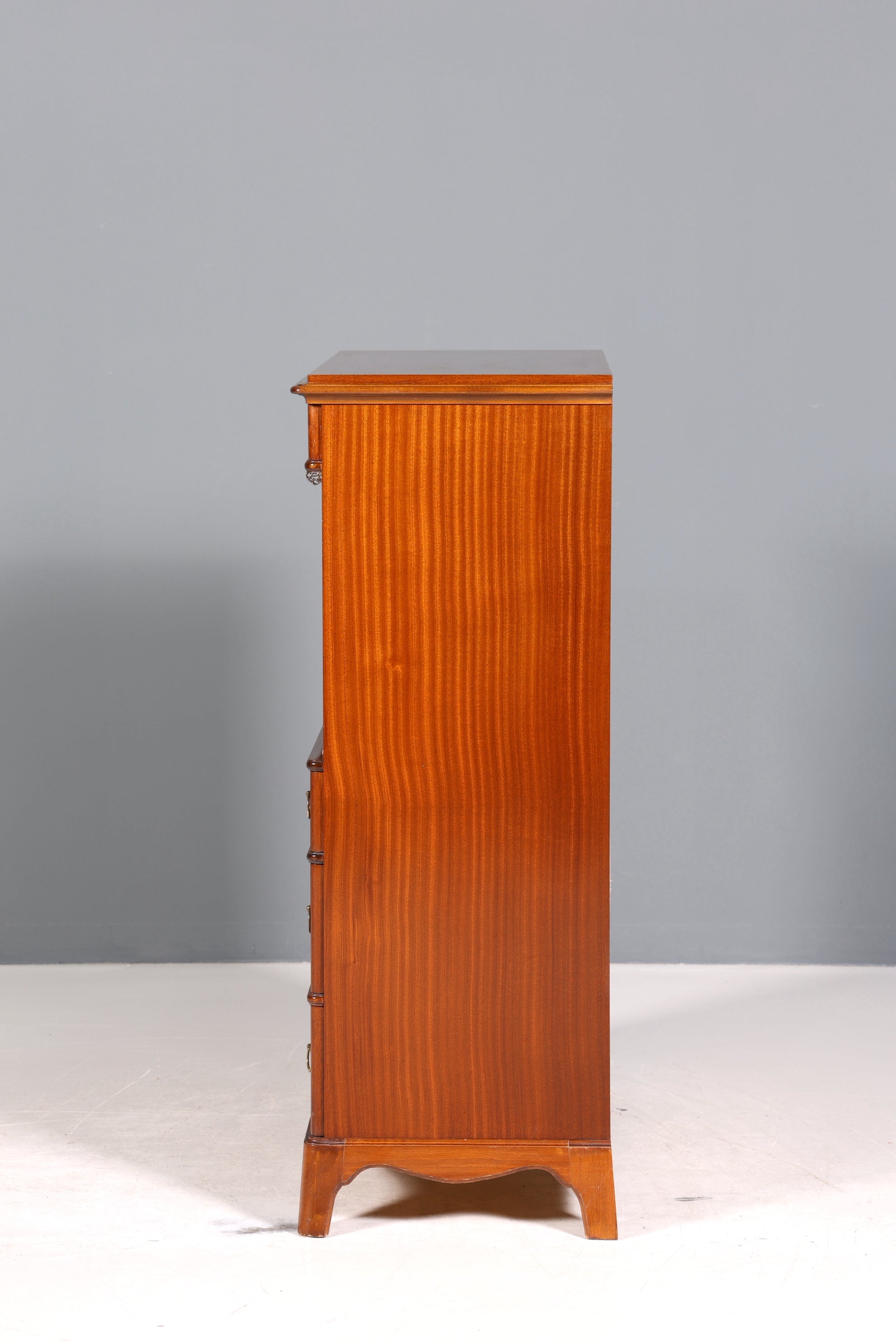 Stilvoller Sekretär im Antik Stil Büro Kommode Art Deco Stil 50s Vertiko Schreibkommode Kommode