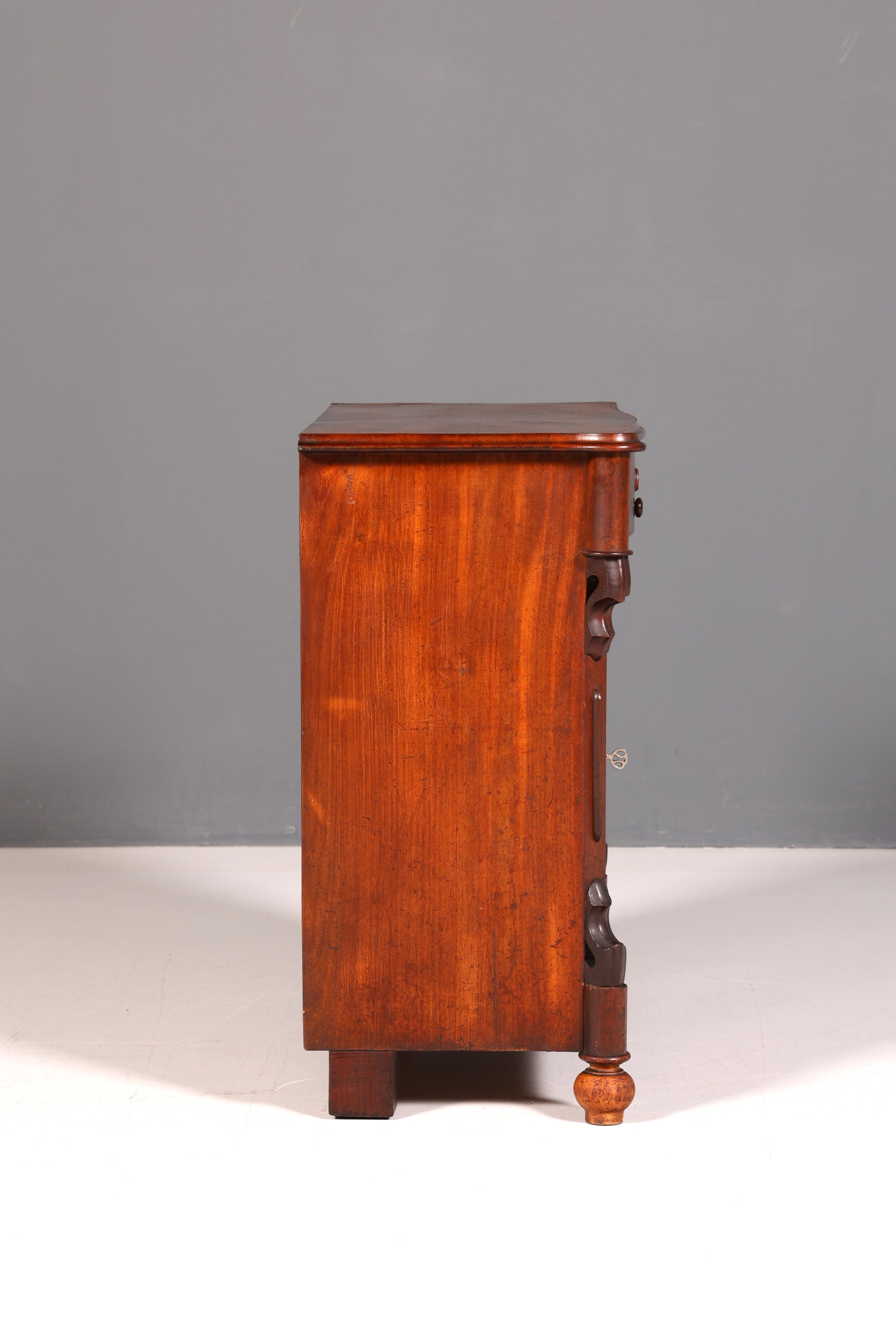 Wunderschöner Louis Philippe Schrank Gründerzeit Kommode Antik um 1880