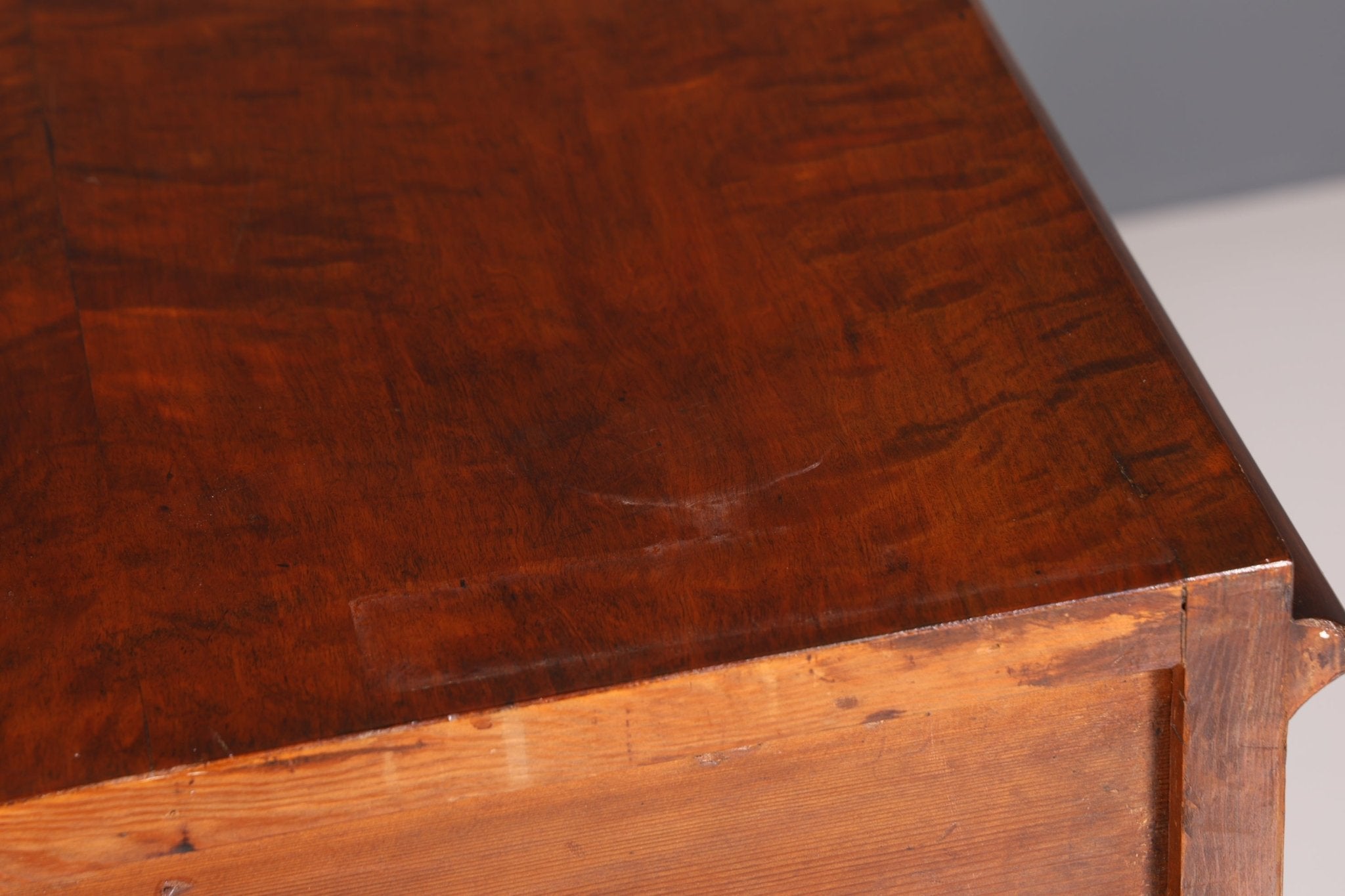 Wunderschöner Original Biedermeier Sekretär um 1860 Kommode Antik Bürokommode