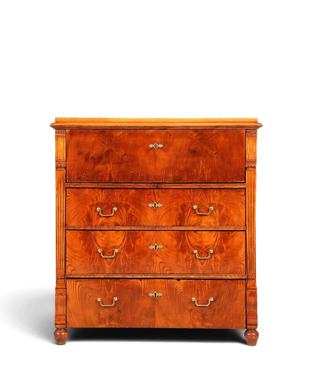 Wunderschöner Gründerzeit Sekretär Vertiko Highboard Jugendstil Kommode Schrank um 1880