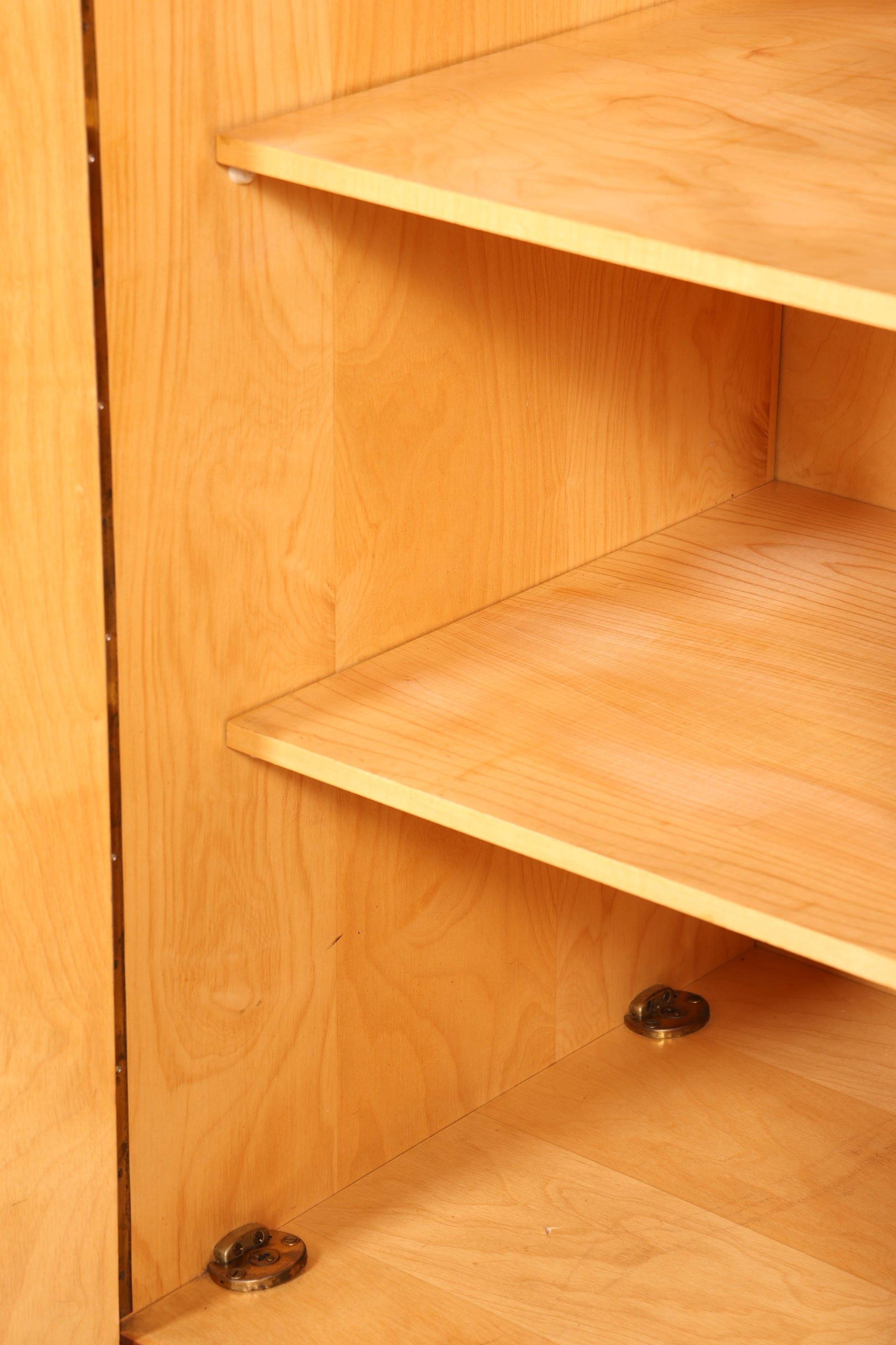 Dreamlike mid-century wardrobe, vintage cabinet, retro Danish design, teak linen cupboard, hallway cupboard