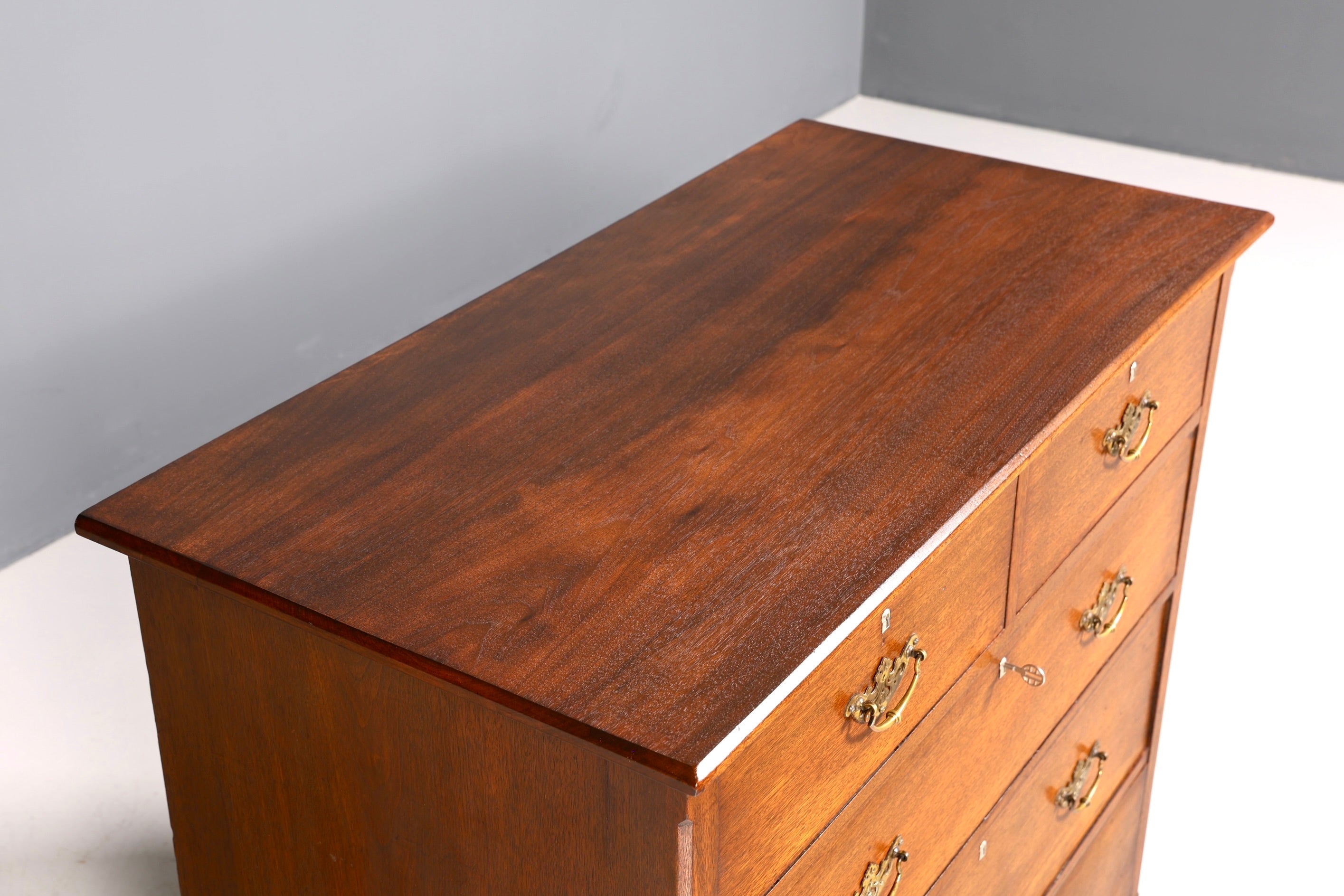 Wunderschöne Englische Antik Kommode echt Holz Vertiko Schubladenkommode Wäschekommode