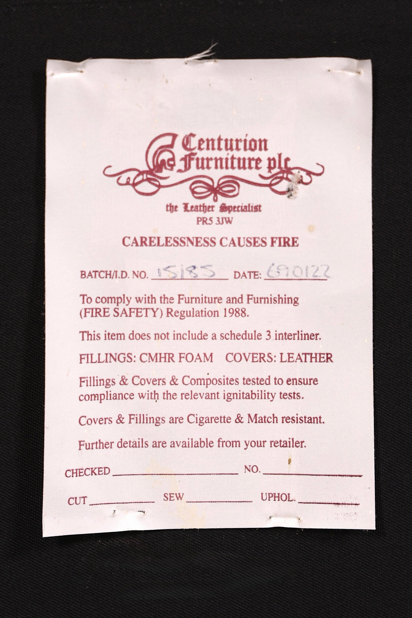 Wunderschönes Original Chesterfield Centurion Sofa 3- Sitzer echt Leder Couch