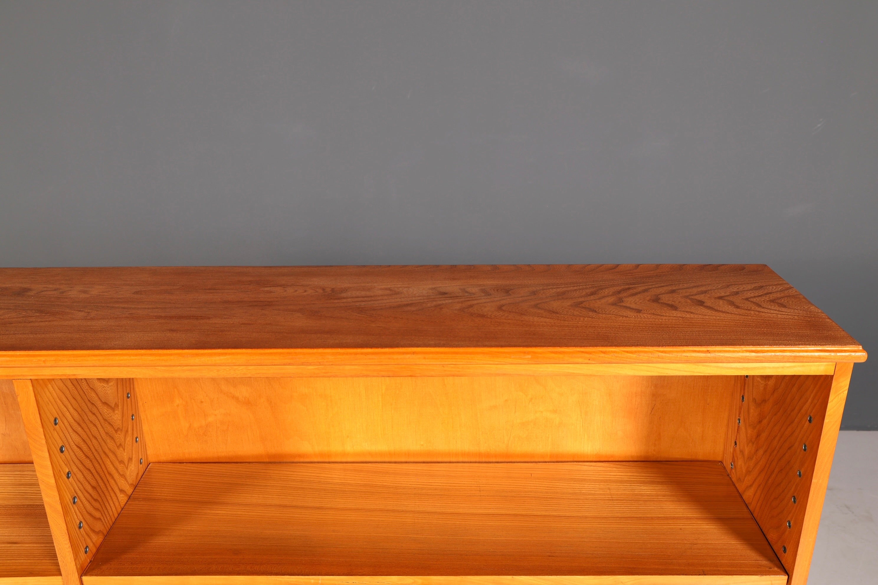 Wunderschönes XXL Mid Century Regal Vintage Bücherregal Schrank Buchablage 60s Bookshelf