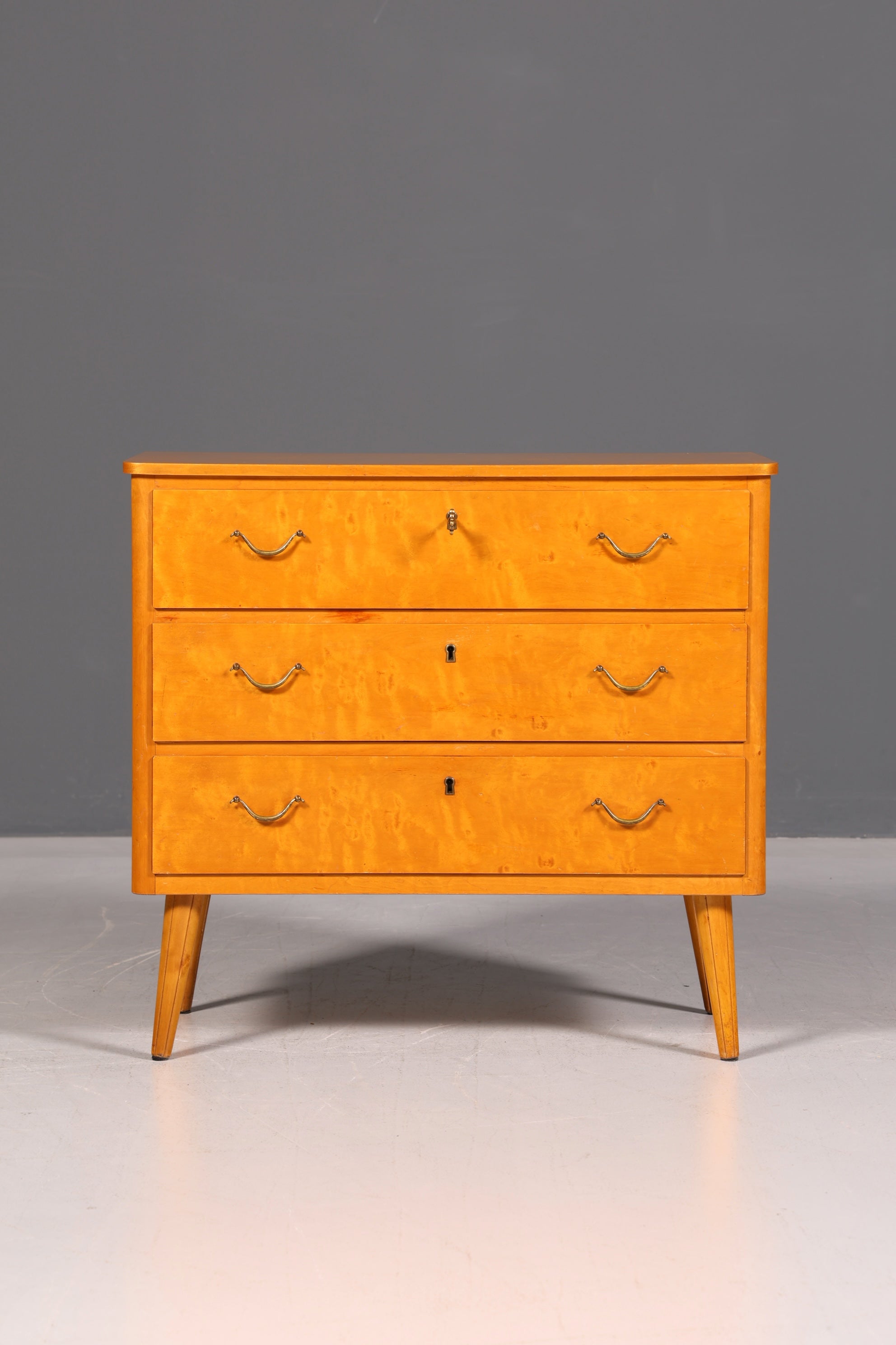 Wunderschöne Mid Century Schubladenkommode Danish Design Vintage Flurkommode 60s Designklassiker