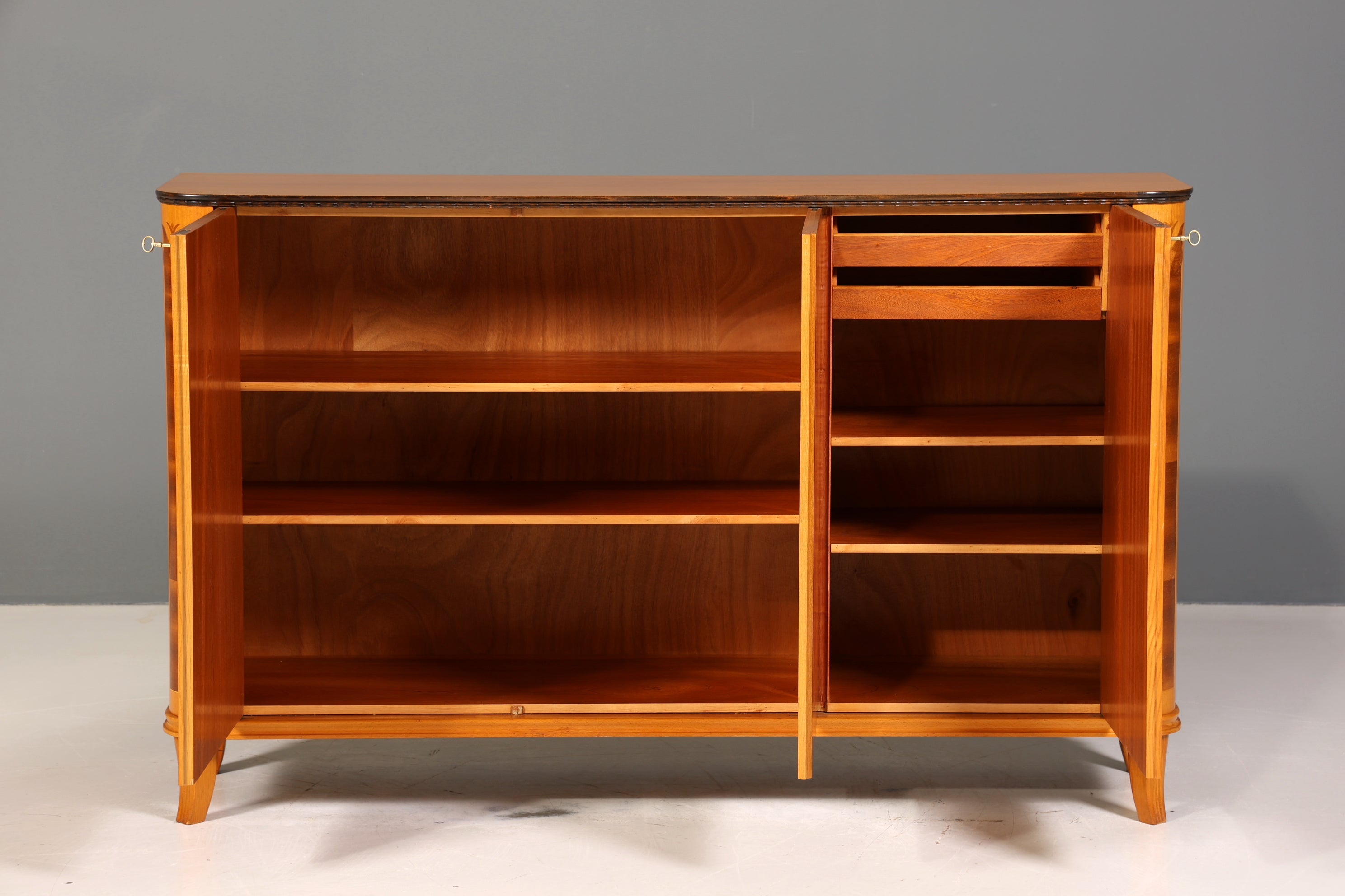 Stilvolles Original Art Deco Schrank Vertiko Sideboard um 1930 Highboard Kommode