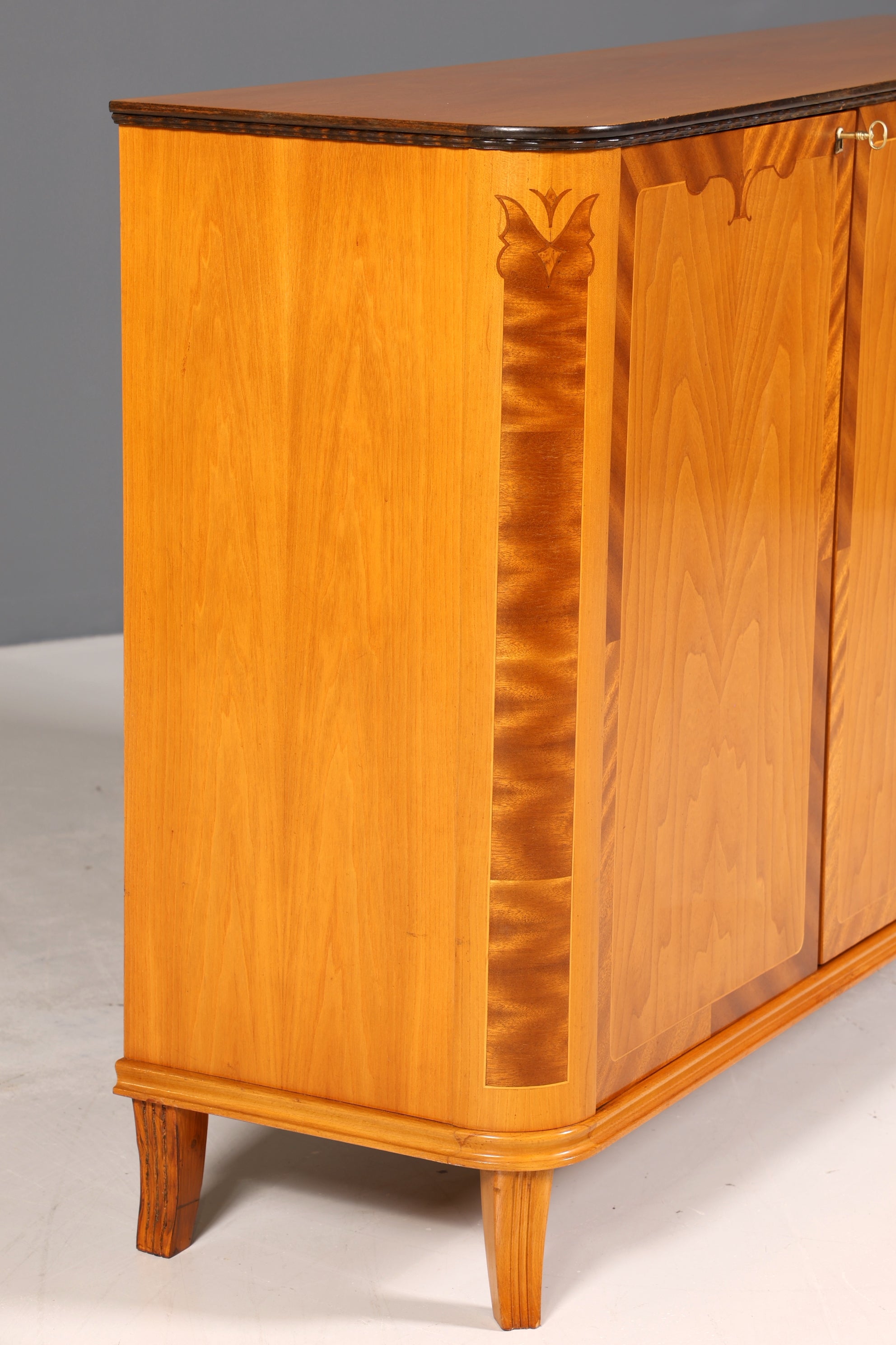 Stilvolles Original Art Deco Schrank Vertiko Sideboard um 1930 Highboard Kommode