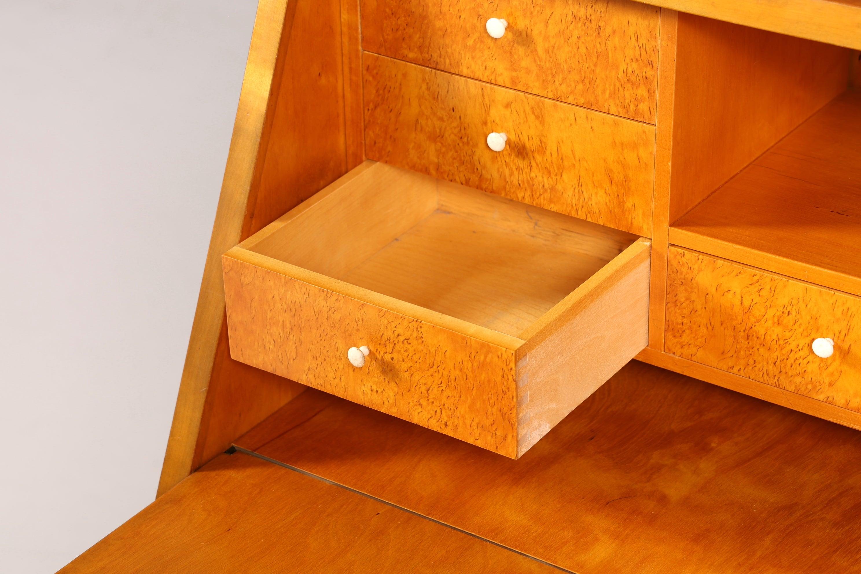 Stilvoller Mid Century Sekretär Danish Design Vintage Büro Schrank Retro Kommode 60s