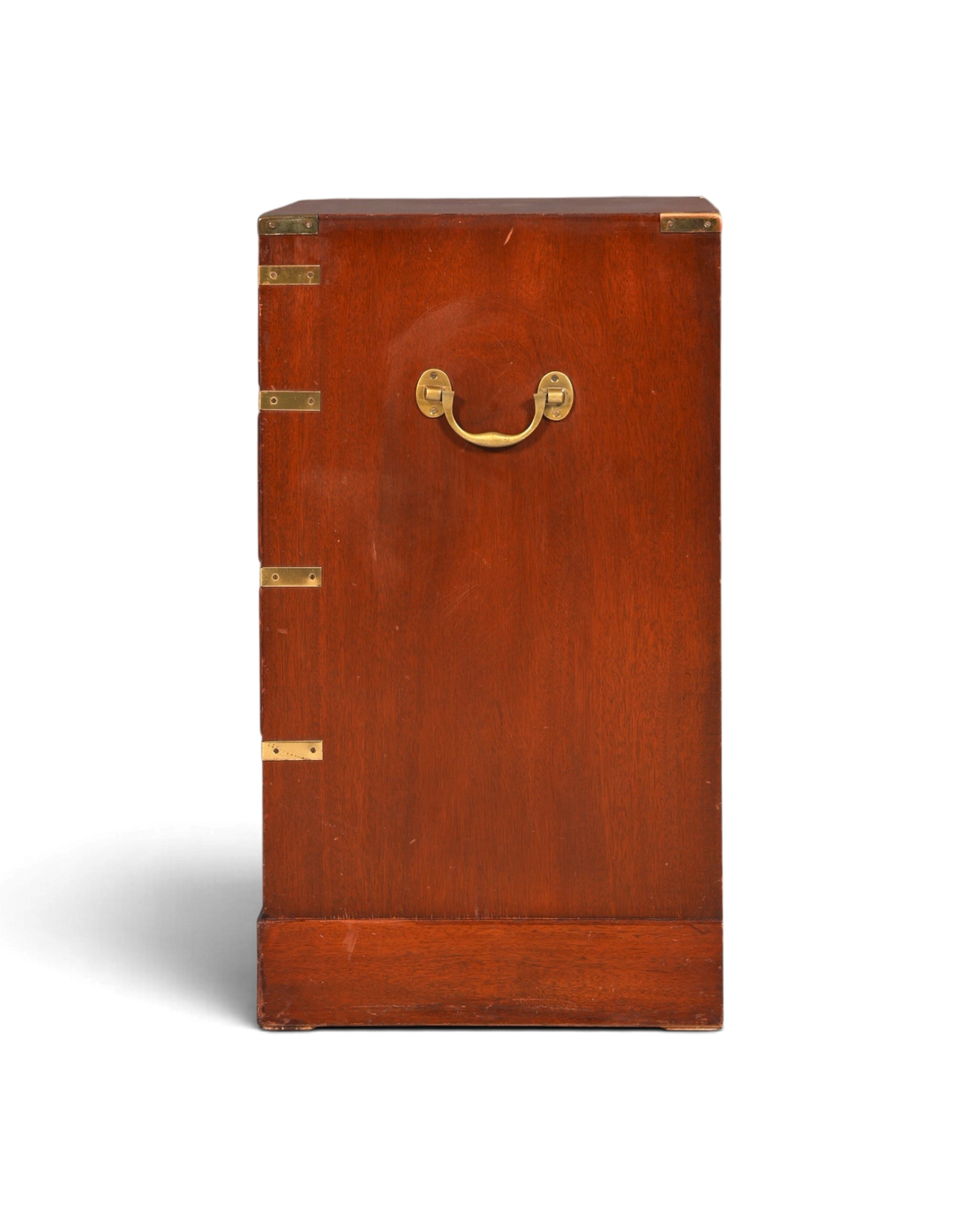 Hauptstadt Möblerei maritime Military Chest Kommode aus massivem Holz mit Messingbeschlägen im englischen Stil