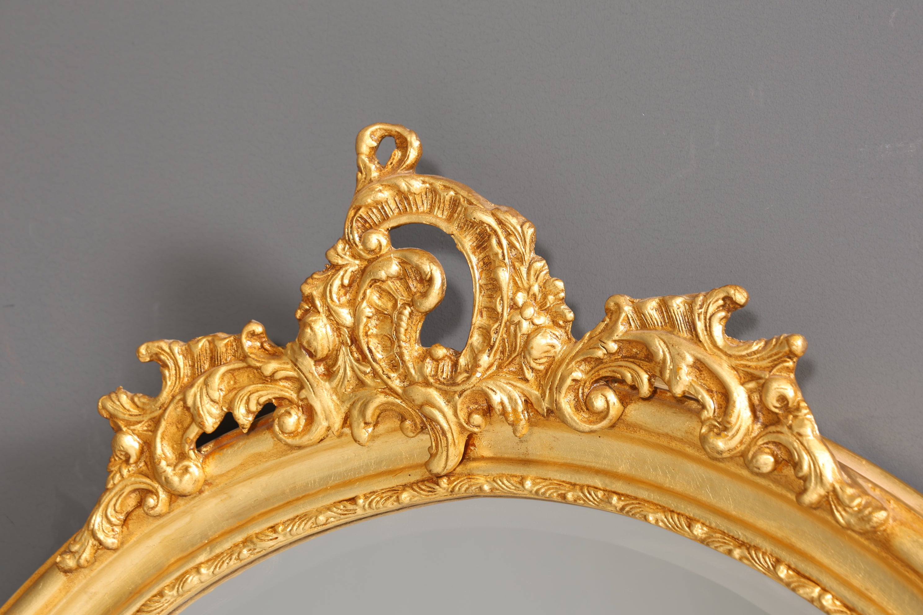 Stilvoller XXL Prunk Barock Stil Standspiegel Antik Stil Gold Ornament Flurspiegel Spiegel
