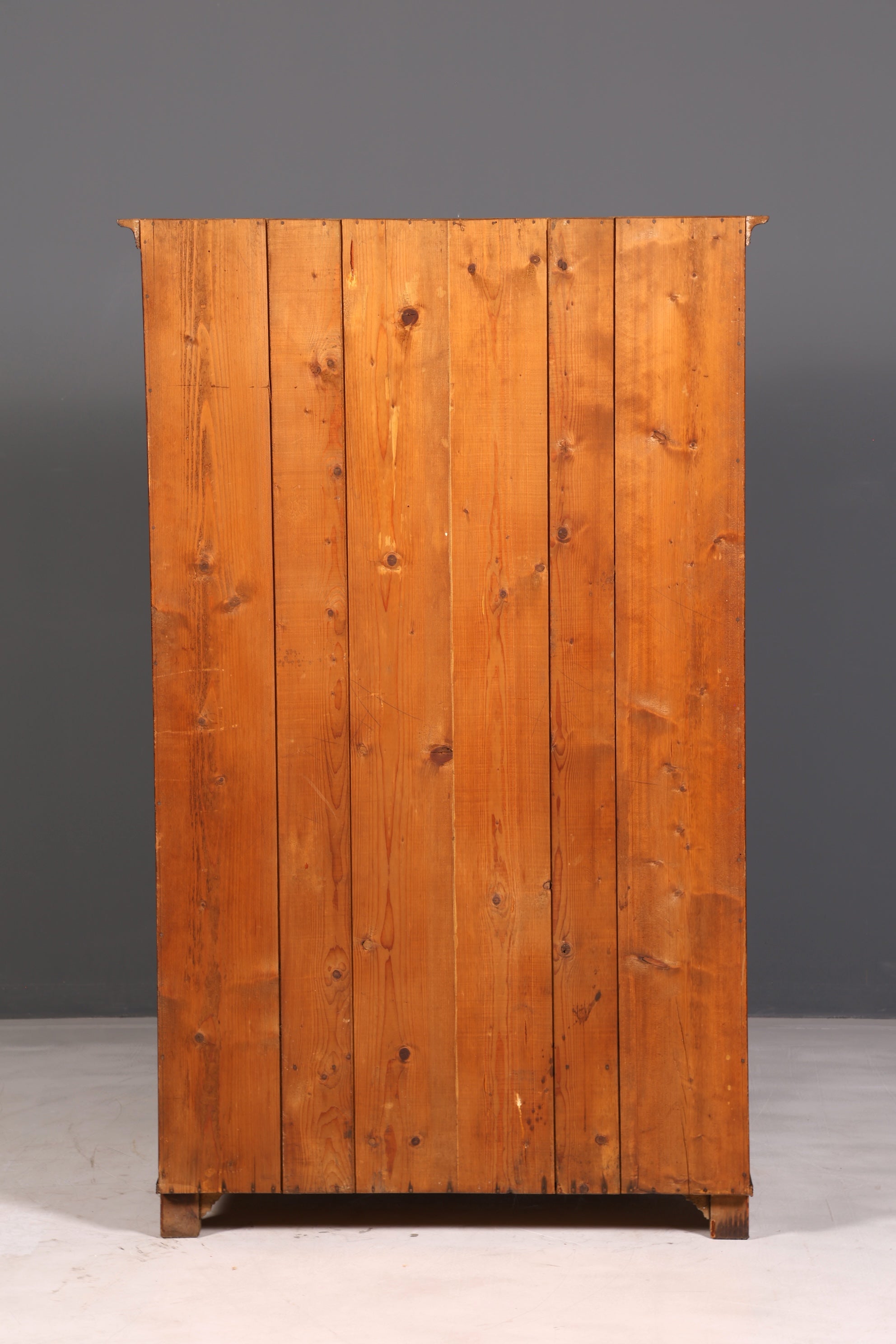 Beautiful Art Nouveau Antique Cabinet from Around 1880, Oak Wardrobe, Hallway Cabinet, Linen Cabinet, Solid Wood