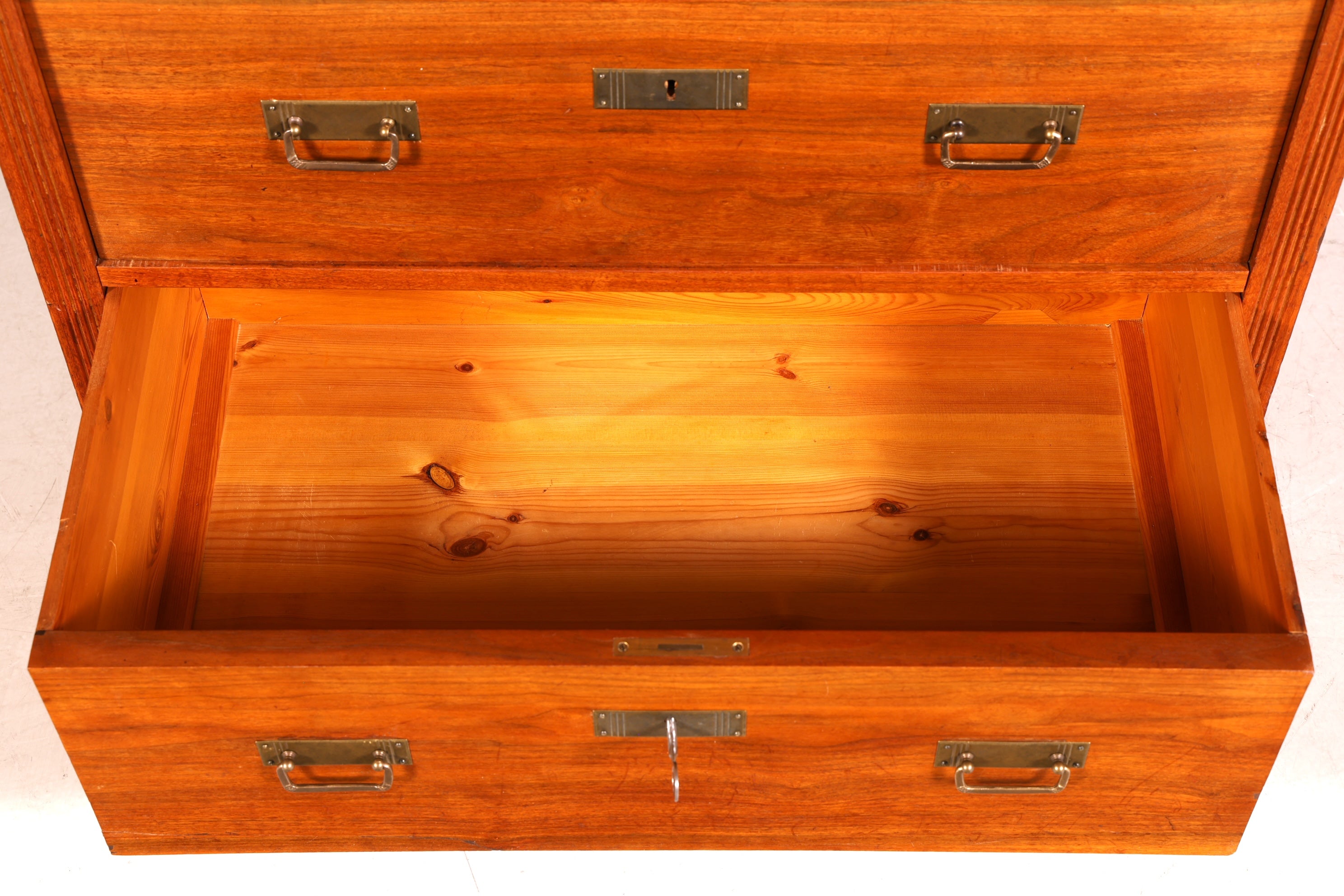 G358 Finish Traumhafte Jugendstil Vitrine Antike Holz Bücherschrank Eiche Antik Schrank Geschirrschrank (Kopie)