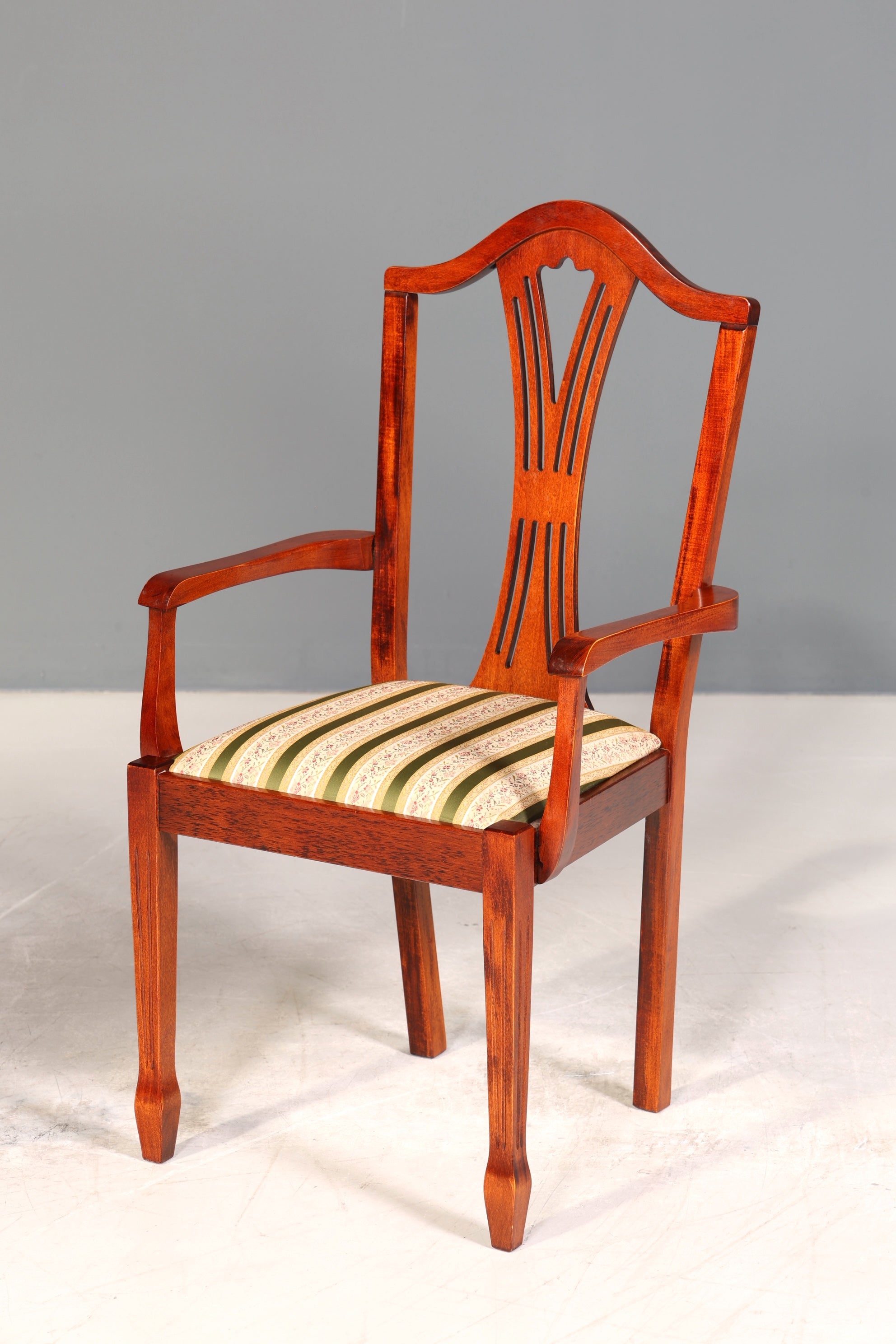 6x Edle Englische Stühle Englisch Dining Chairs Antik 60er Jahre Küchenstühle Stuhlset