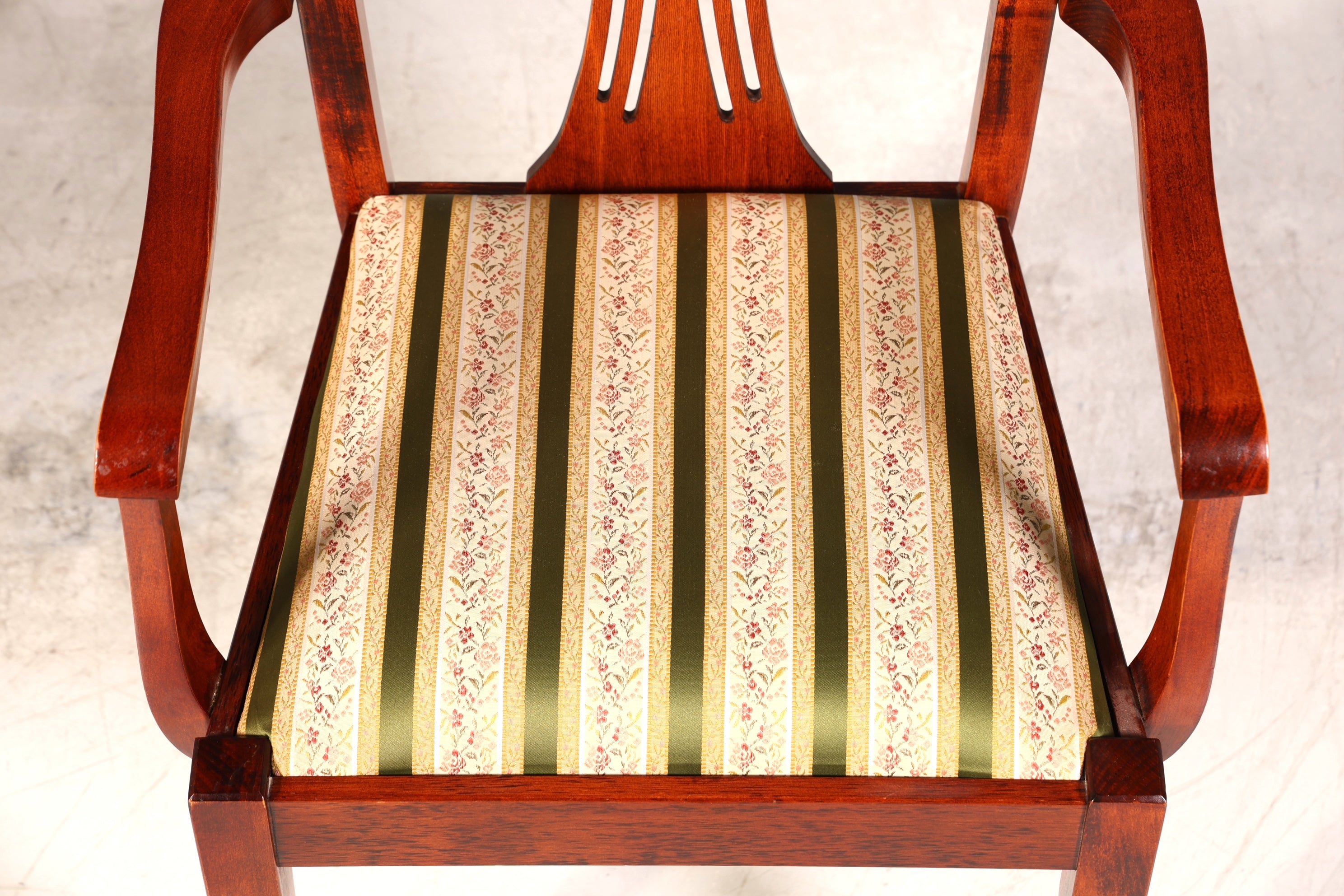 6x Edle Englische Stühle Englisch Dining Chairs Antik 60er Jahre Küchenstühle Stuhlset