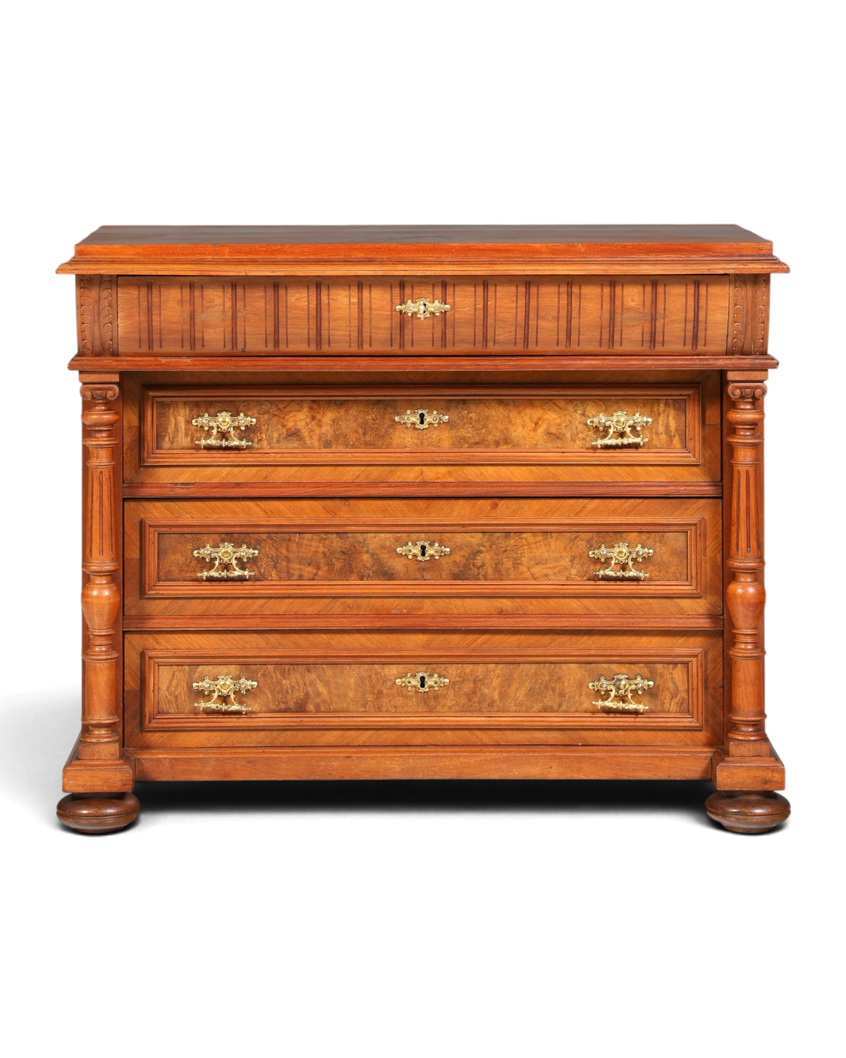Traumhafte Gründerzeit Kommode Jugendstil Antik Sideboard Schubladenkommode Wäschekommode