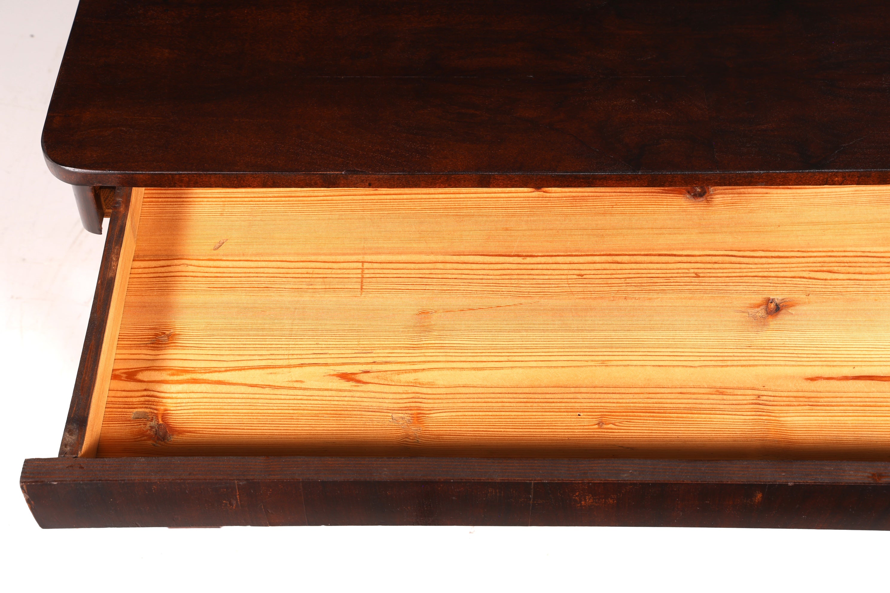 Wunderschöner Englischer Antik Tisch Konsolentisch Schreibtisch Mahagoni Bürotisch Regency Englisch Desk Louis Philippe