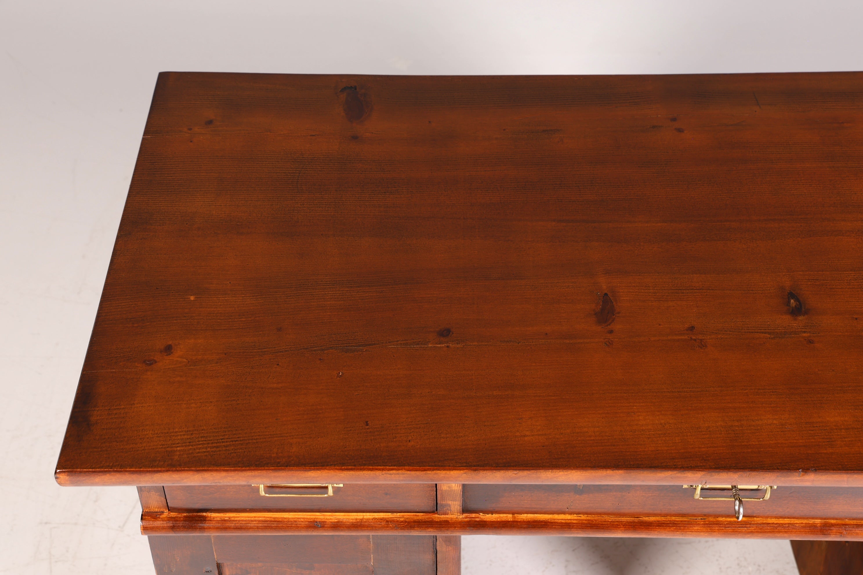 Wunderschöner Jugendstil Schreibtisch echt Holz Office Table Antik Bürotisch