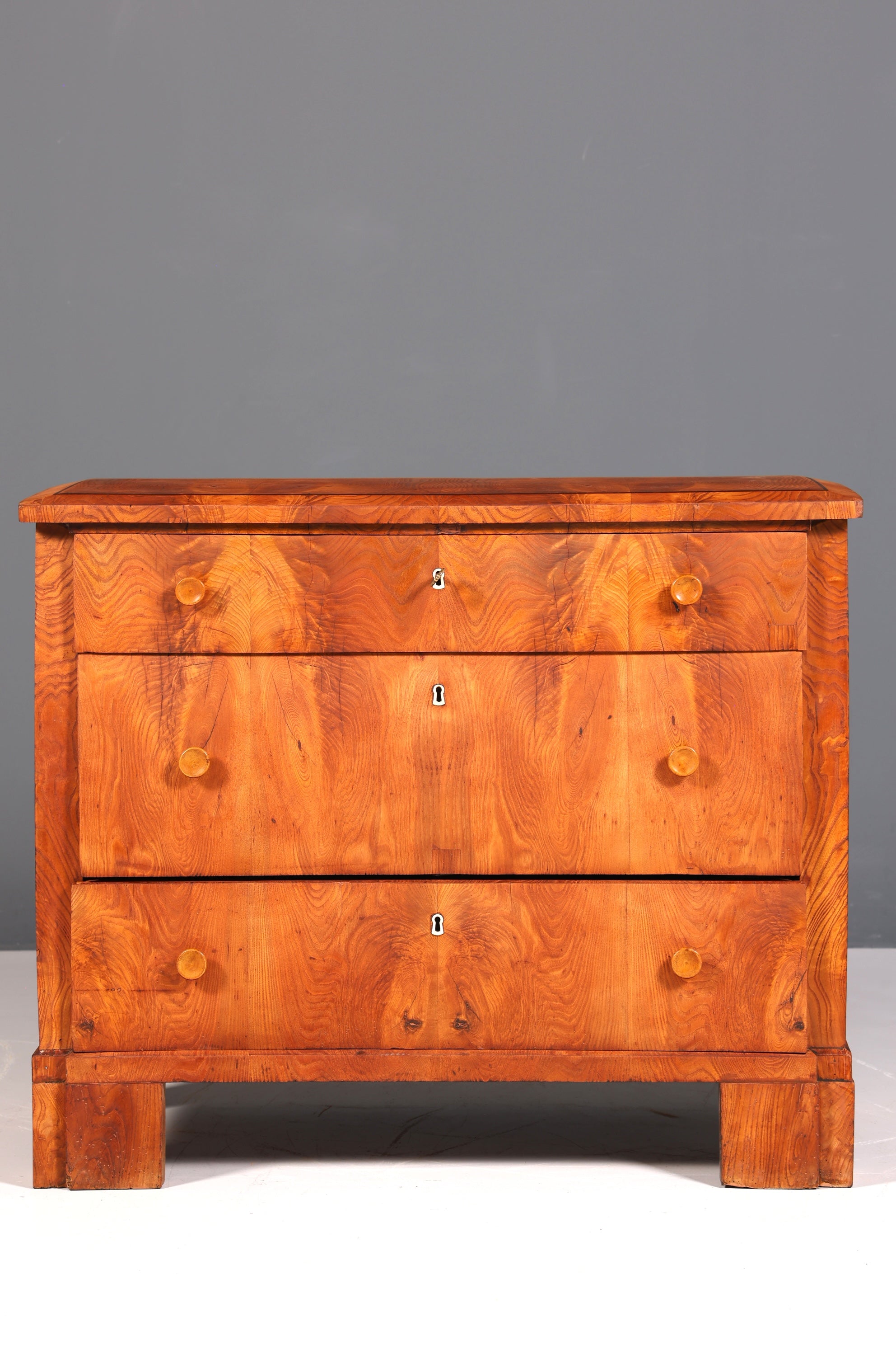Stylish Original Biedermeier Chest of Drawers Antique around 1880 Sideboard