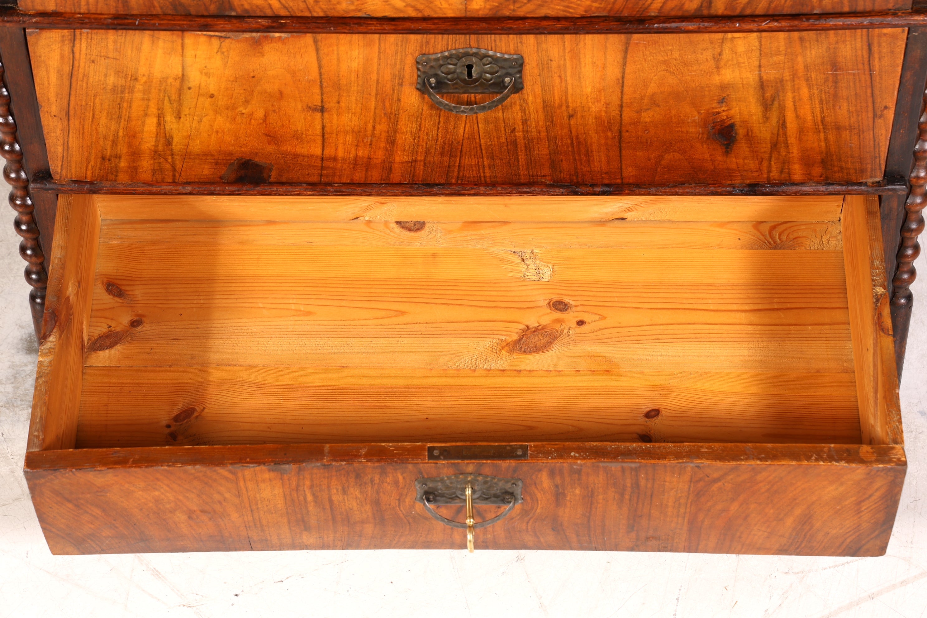 Stilvolle Biedermeier Kommode Louis Philippe Antik Schubladen Kommode Wäschekommode