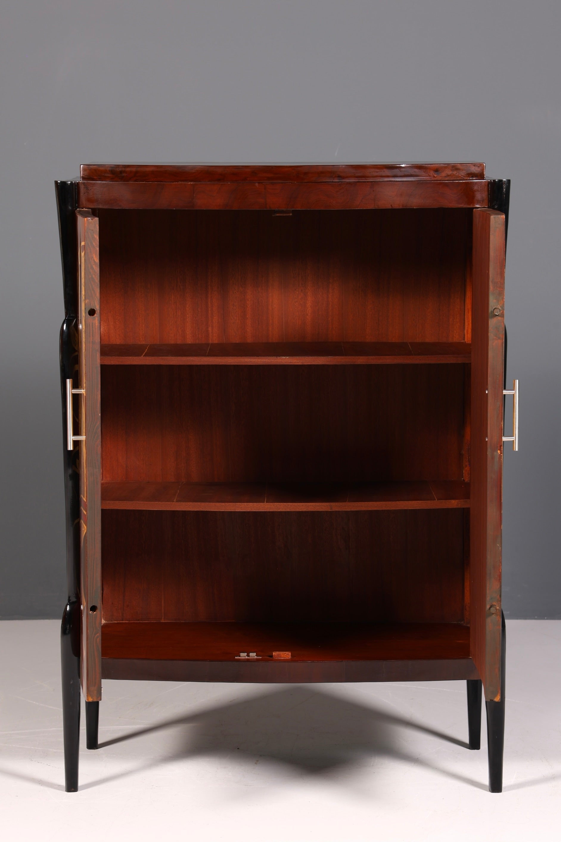 Art Deco Stil Highboard Schrank Kommode Vertiko Cabinet Sun