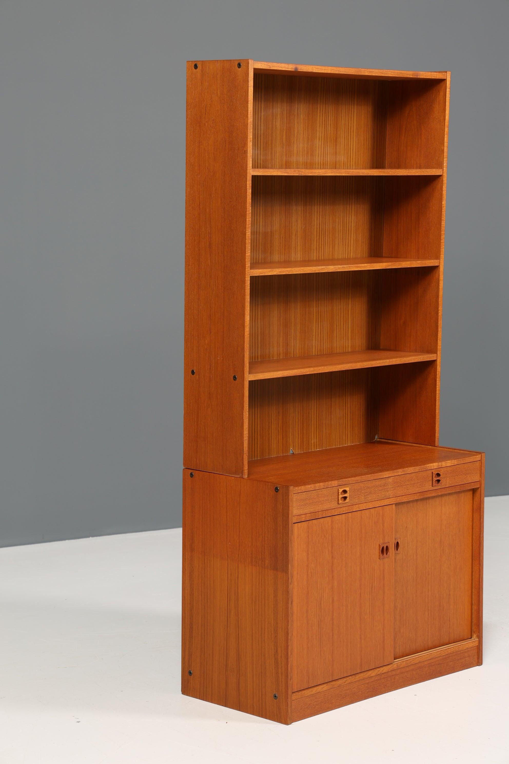 Wunderschöner Mid Century Schrank Vintage Highboard 60er Jahre Holz Regal