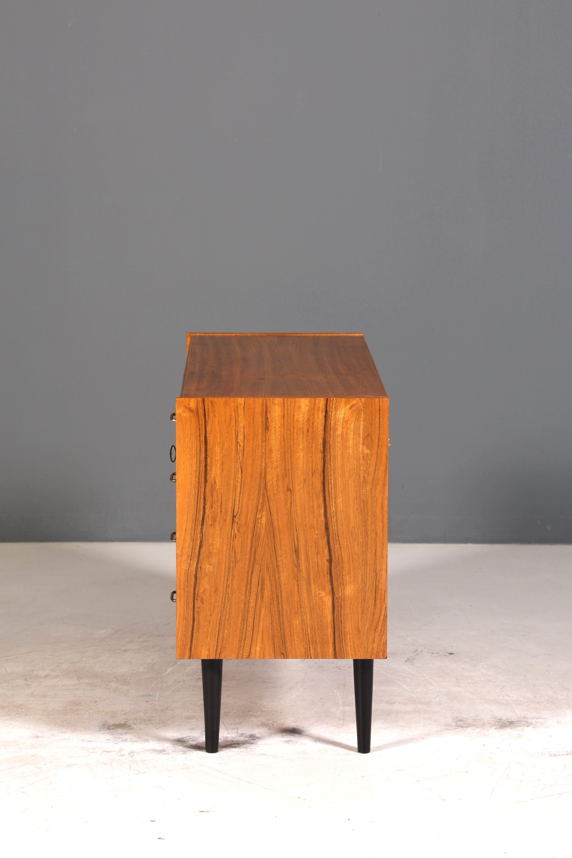 E861 Finish Wunderschöne Mid Century Kommode Vintage Schrank Retro Flur Kommode 60s Regal Sideboard