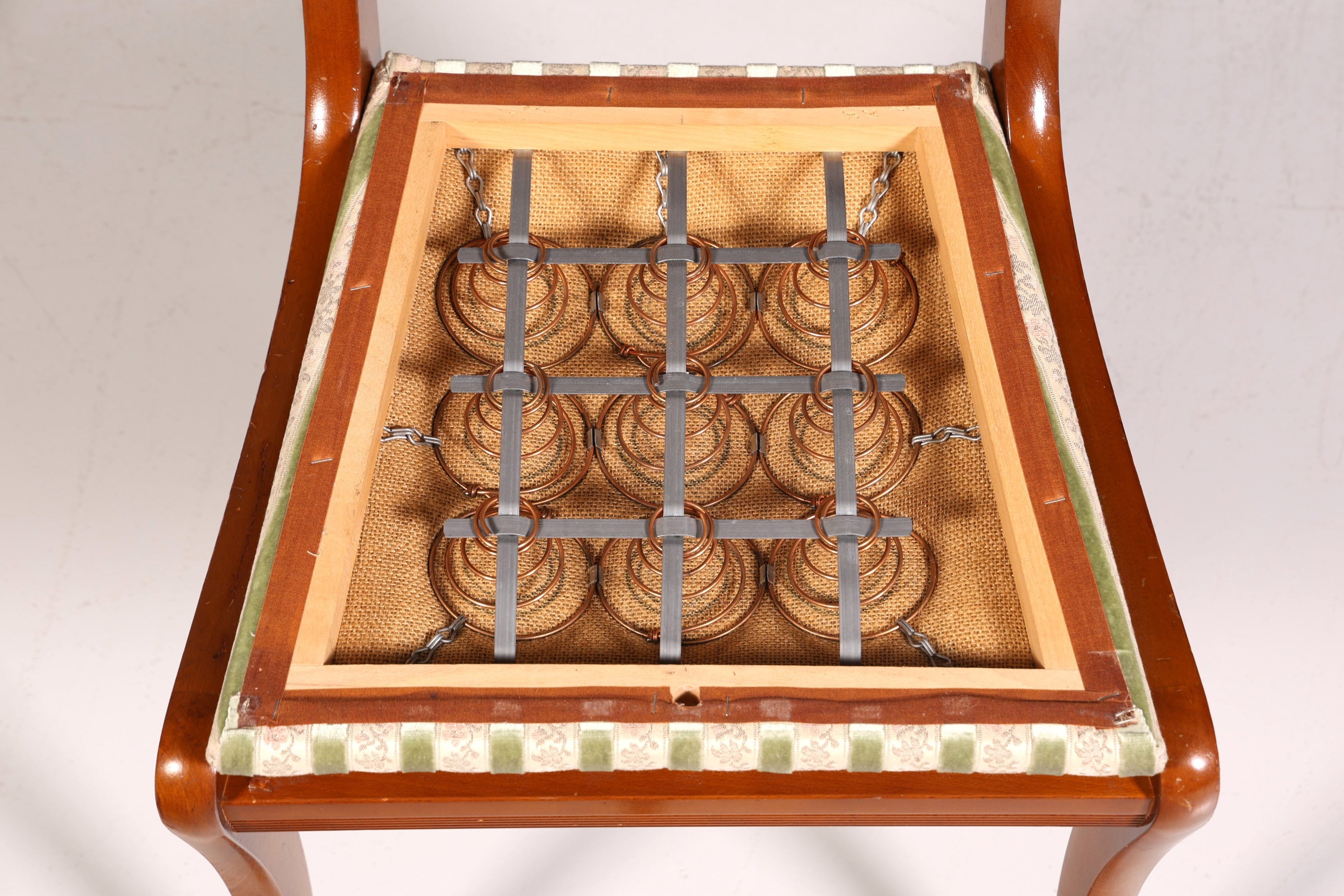 4x Edle Englische Stühle Englisch Dining Chairs Antik 60er Jahre Regency Küchenstühle Stuhlset