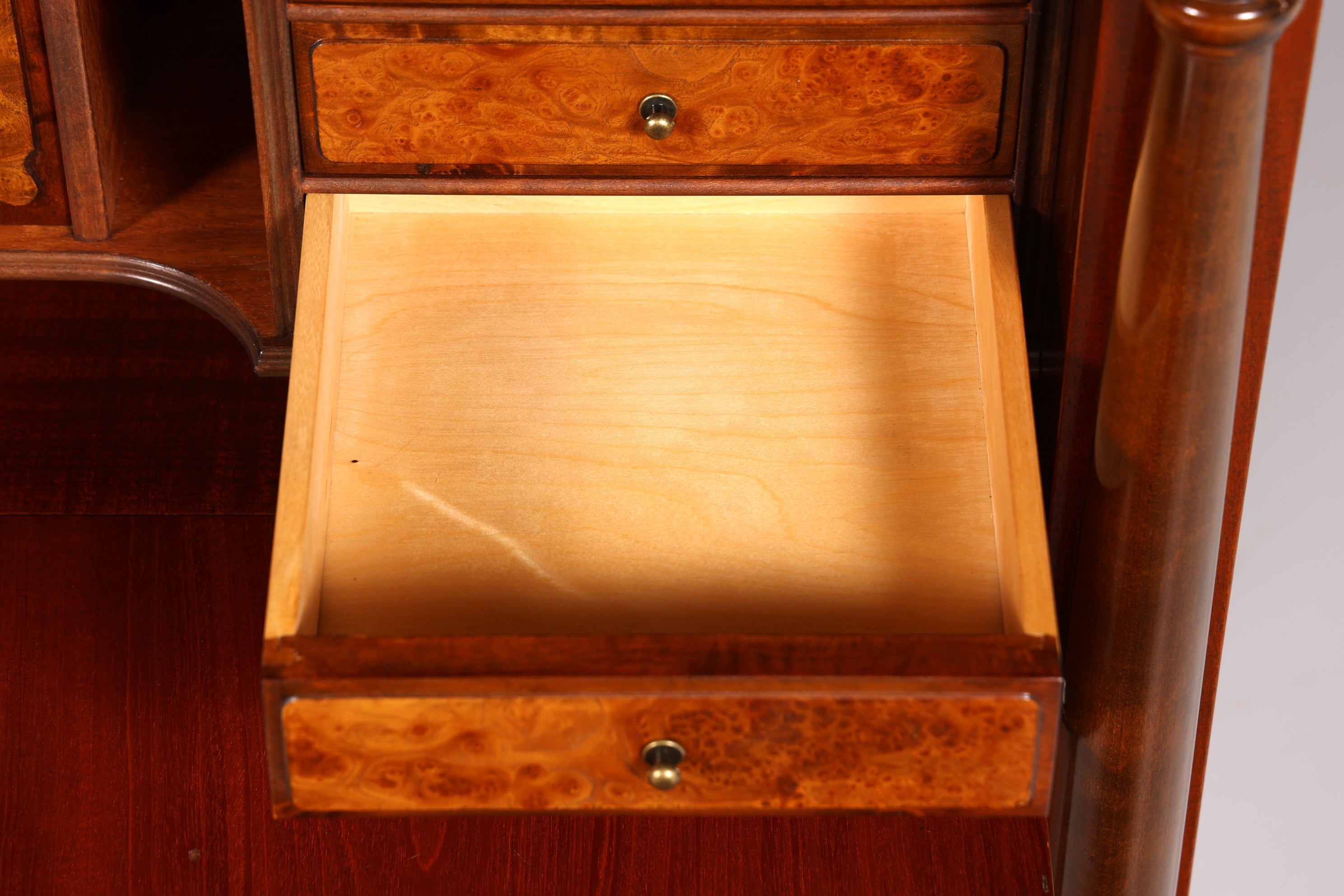 Traumhafter Original Biedermeier Sekretär um 1860 Englisch Kommode Antik Bürokommode