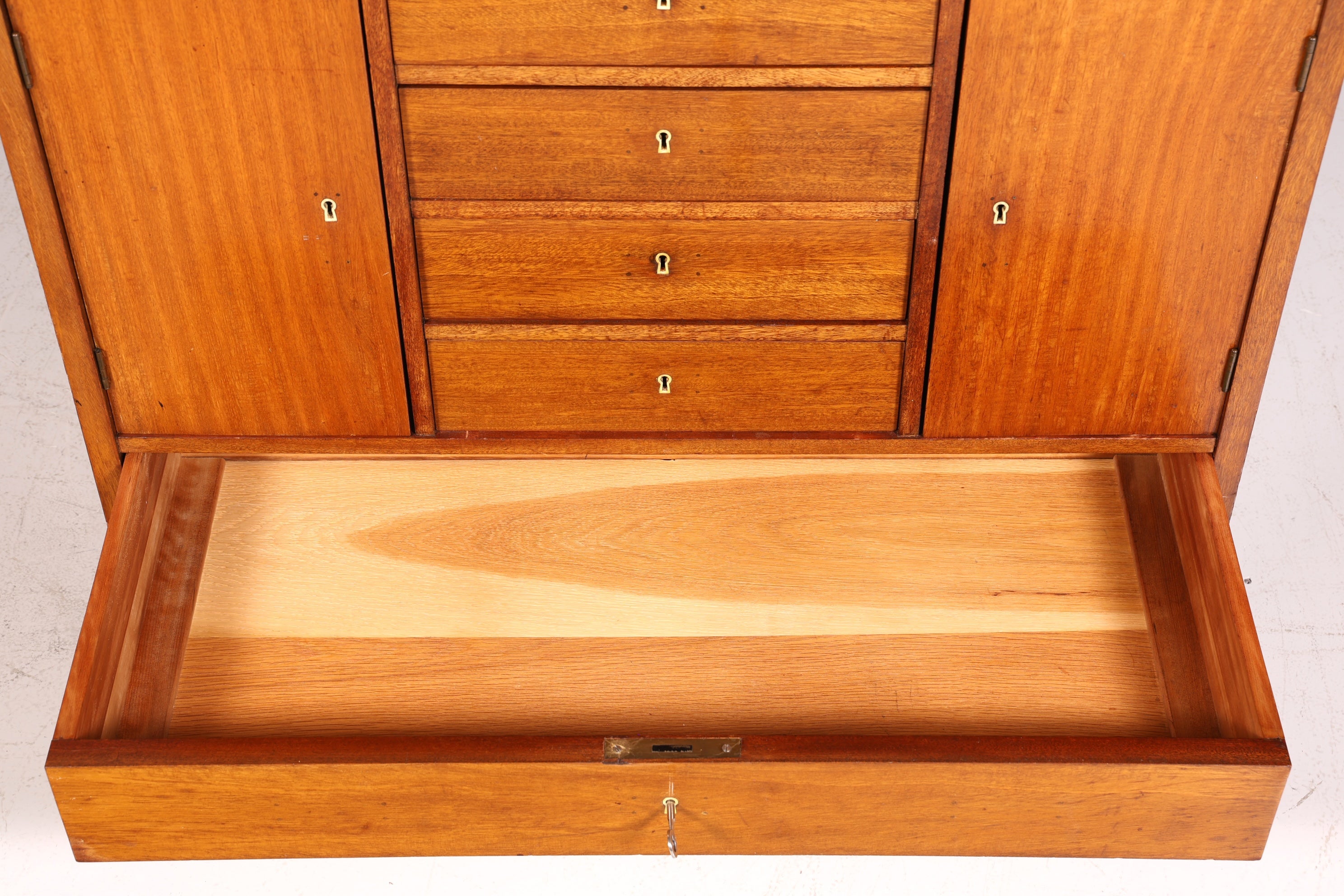 Traumhafter Englischer Sekretär echt Holz Kommode Antik um 1900 Schrank Schreibkommode