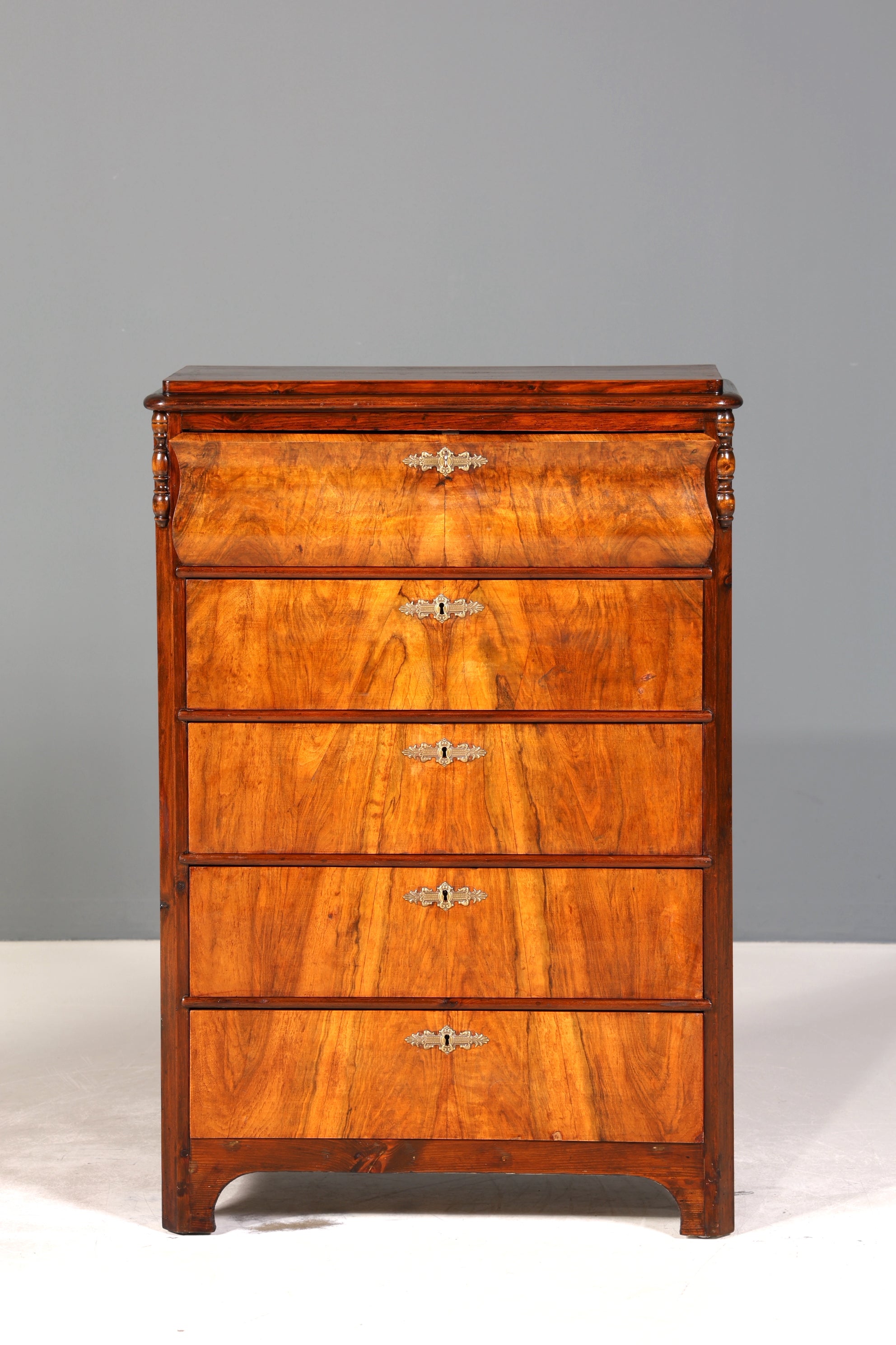 Wunderschöne Louis Philippe Kommode Gründerzeit Vertiko Schubladen Kommode um 1880