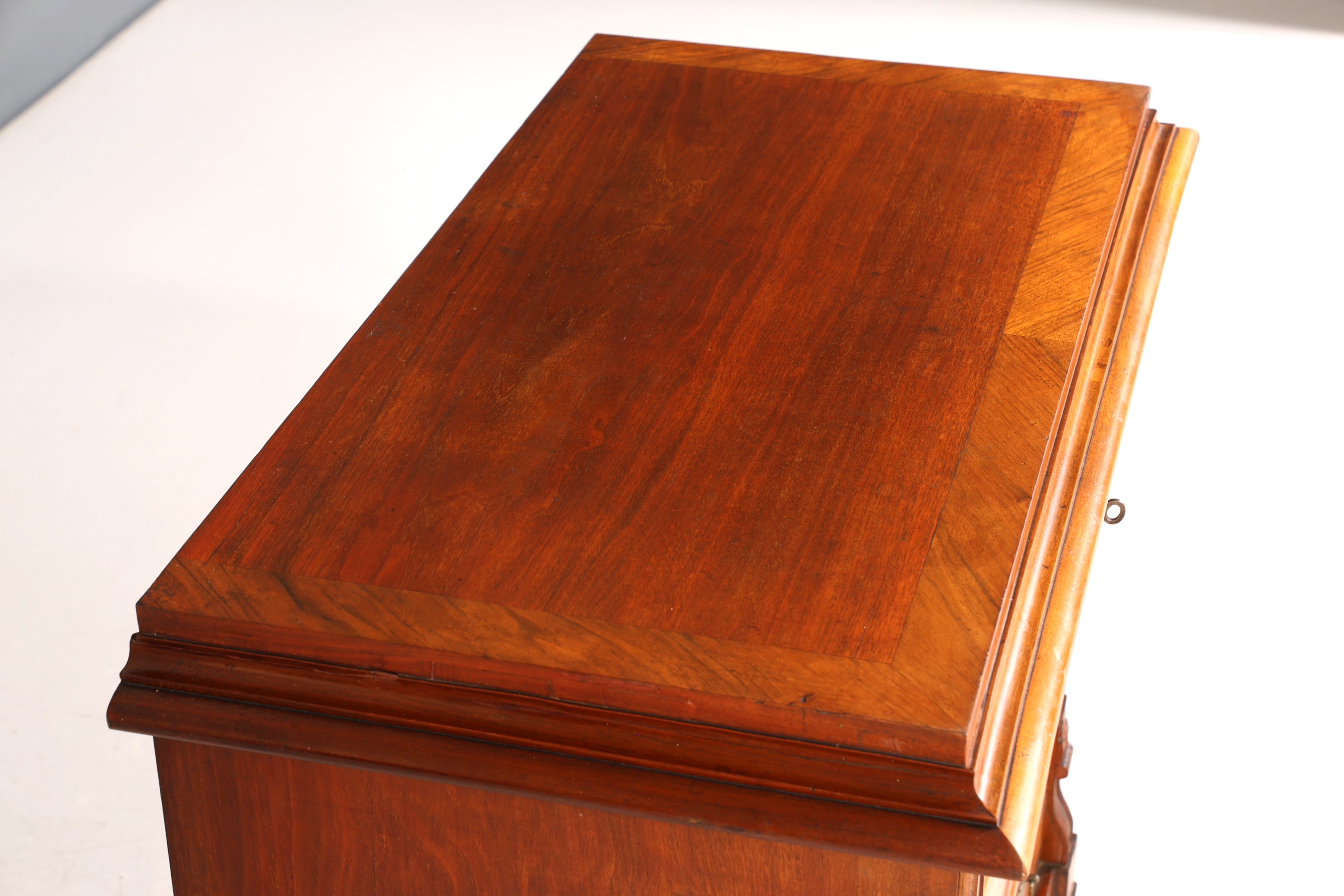 Wunderschöne Gründerzeit Kommode Louis Philippe Nussbaum Schubladen Kommode Sideboard um 1880