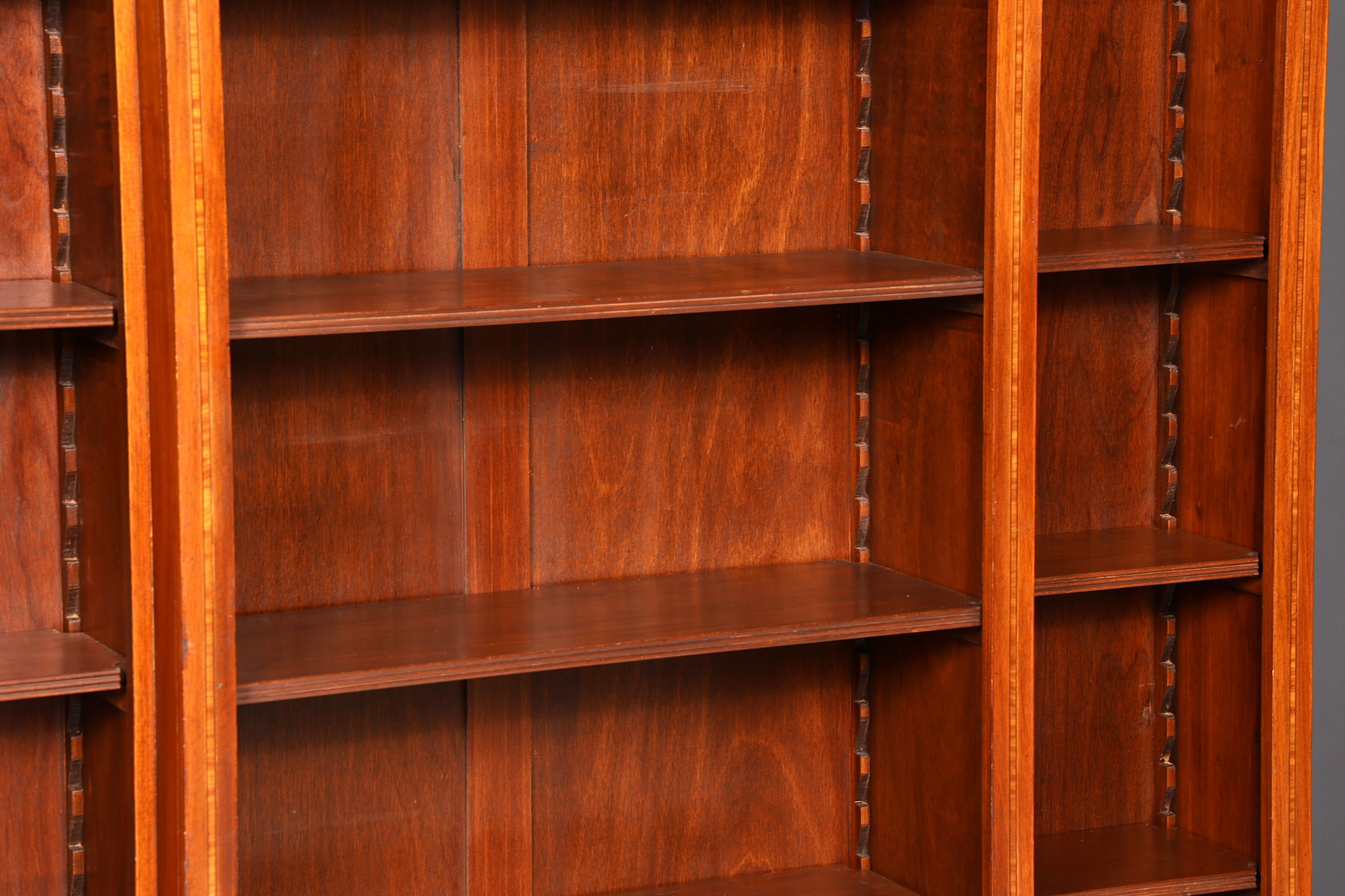 Traumhaftes Englisches XXL Bücherregal Antik Regal Bookshelf Buchablage 60s