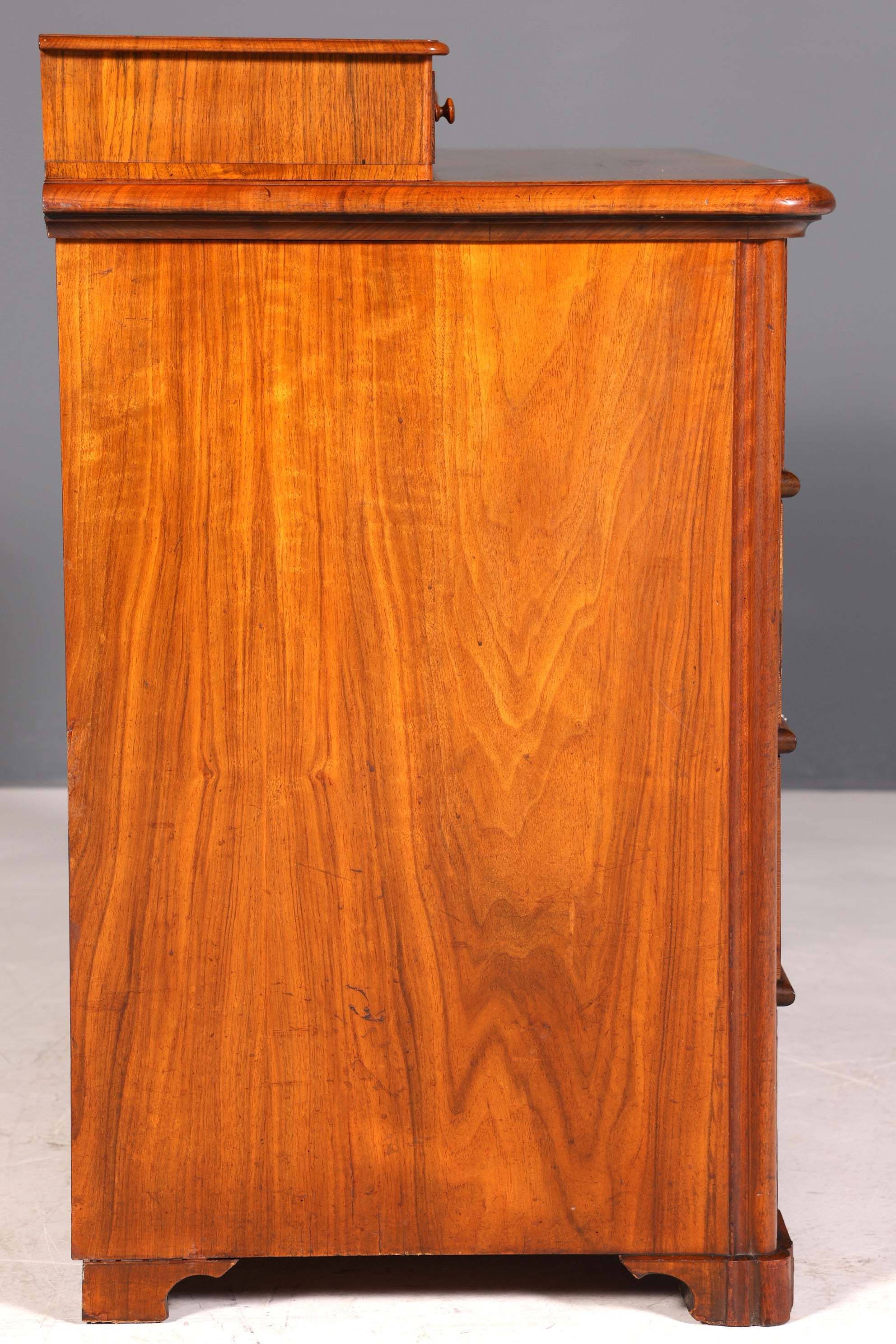 F963 Finish cm Wunderschöne Gründerzeit Kommode Louis Philippe Nussbaum Schubladen Kommode Sideboard um 1880