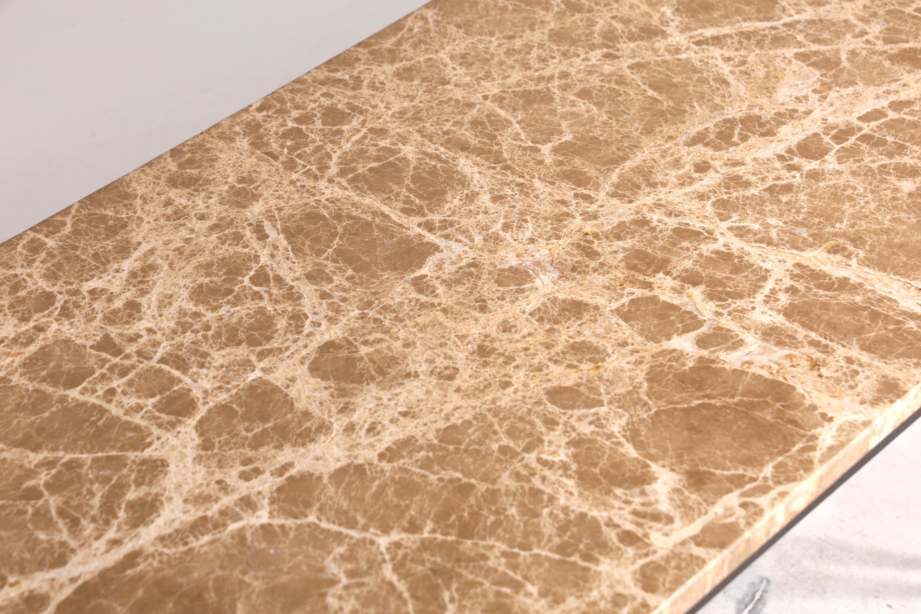 Wunderschöner Couchtisch mit Marmorplatte Tisch mit Hairpin Legs Ablagetisch