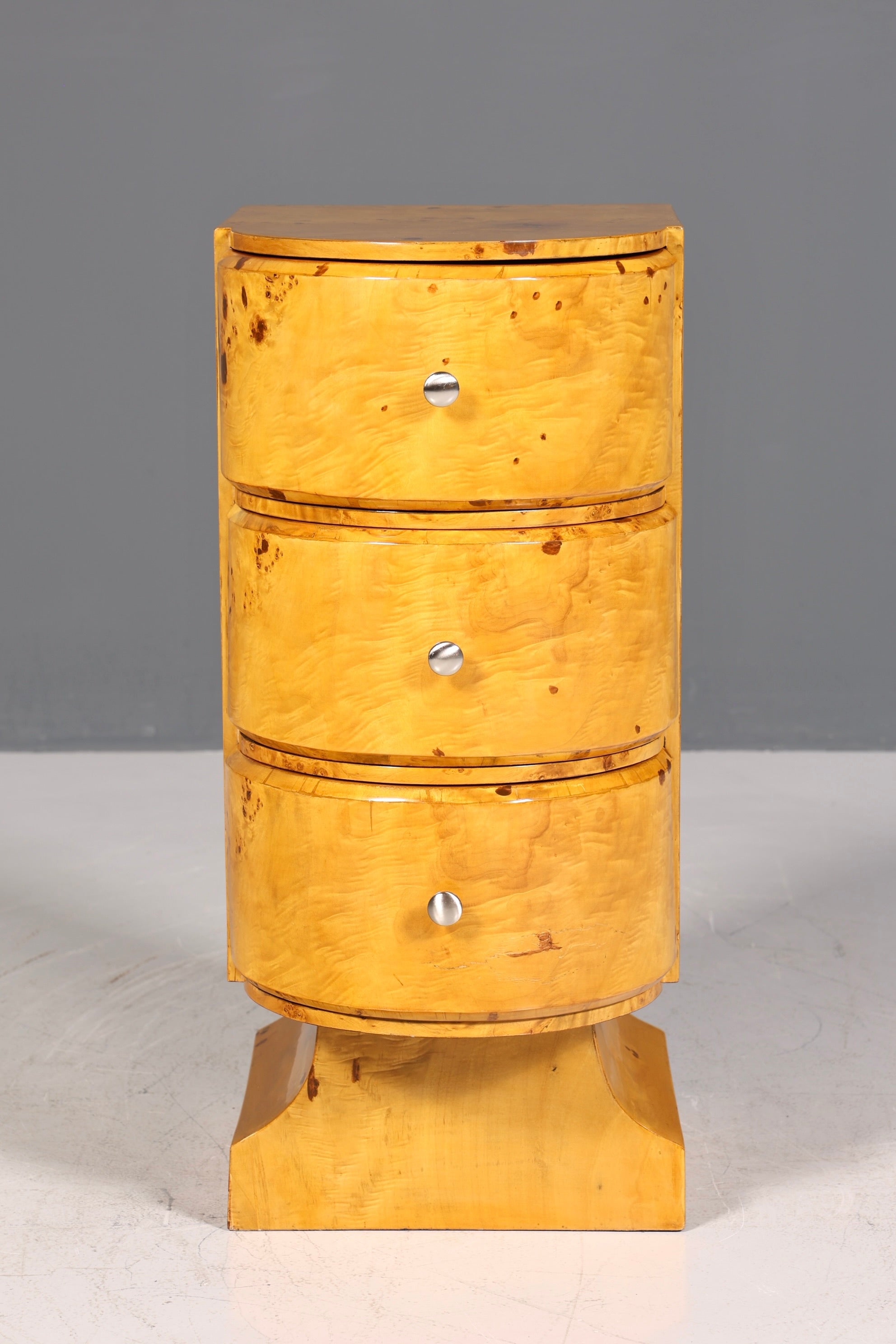 Wunderschöne Art Deco Design Kommode Birke Beistelltisch Modern Kult Schubladenkommode